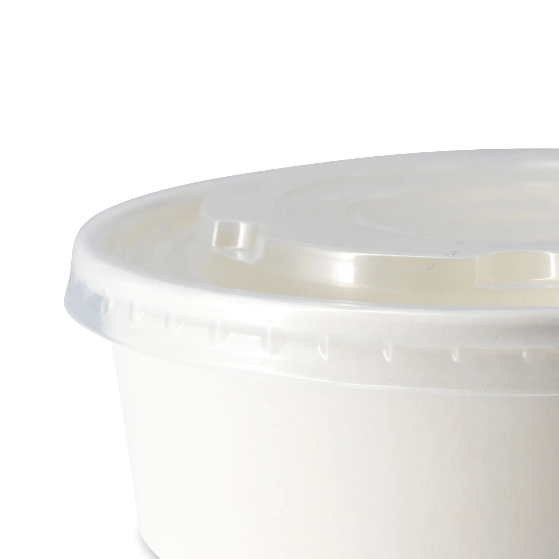 Cup lids PP Ø 150 mm, clear
