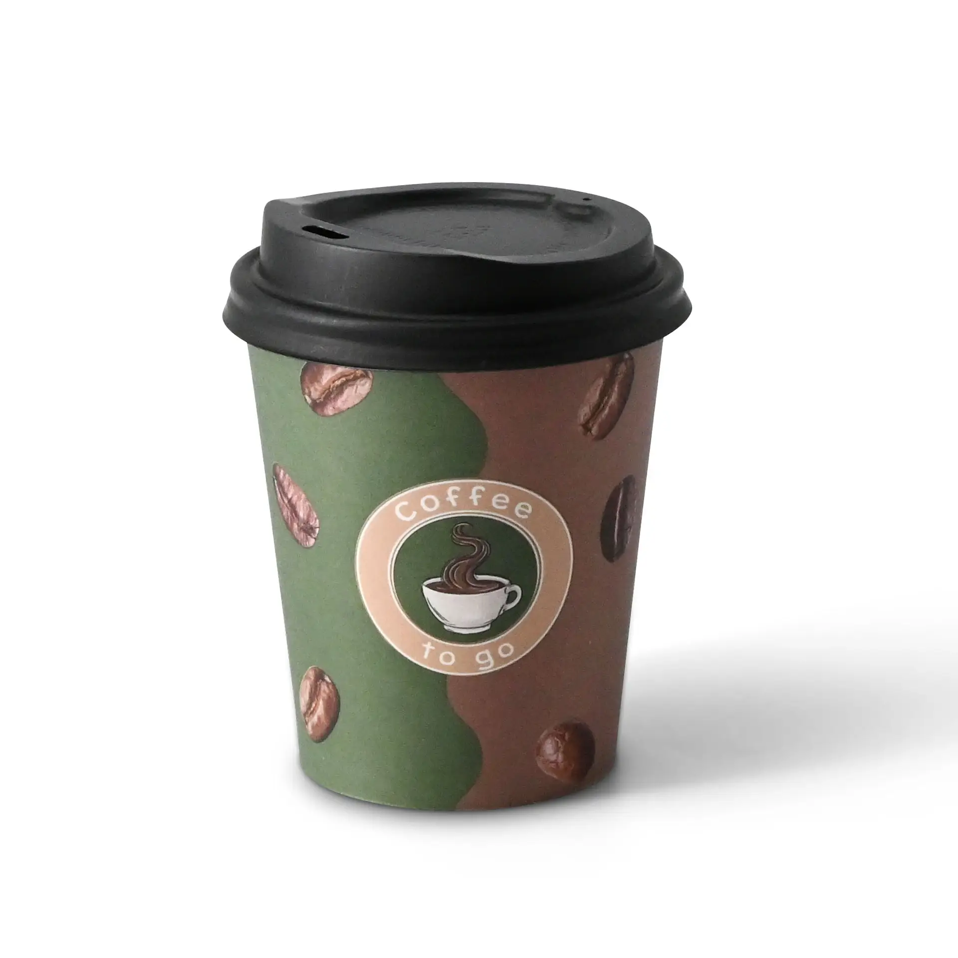 8 oz Paper cup printed with "Coffee", Ø 80 mm
