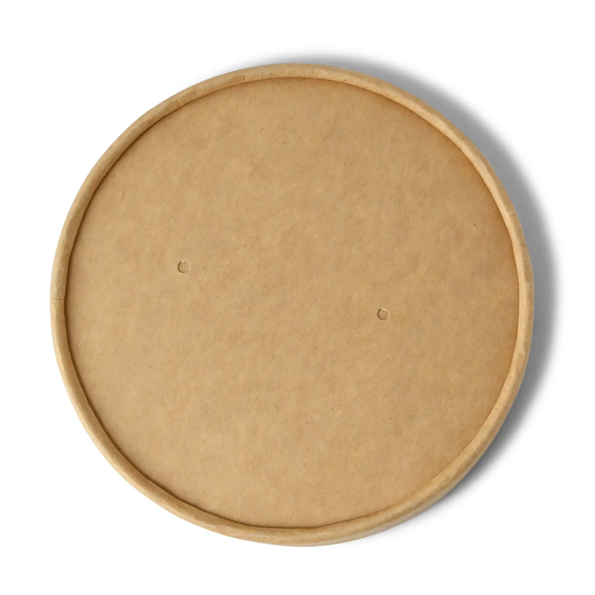 Cardboard-membrane-lids(eco-friendly coating) Ø 115 mm, brown