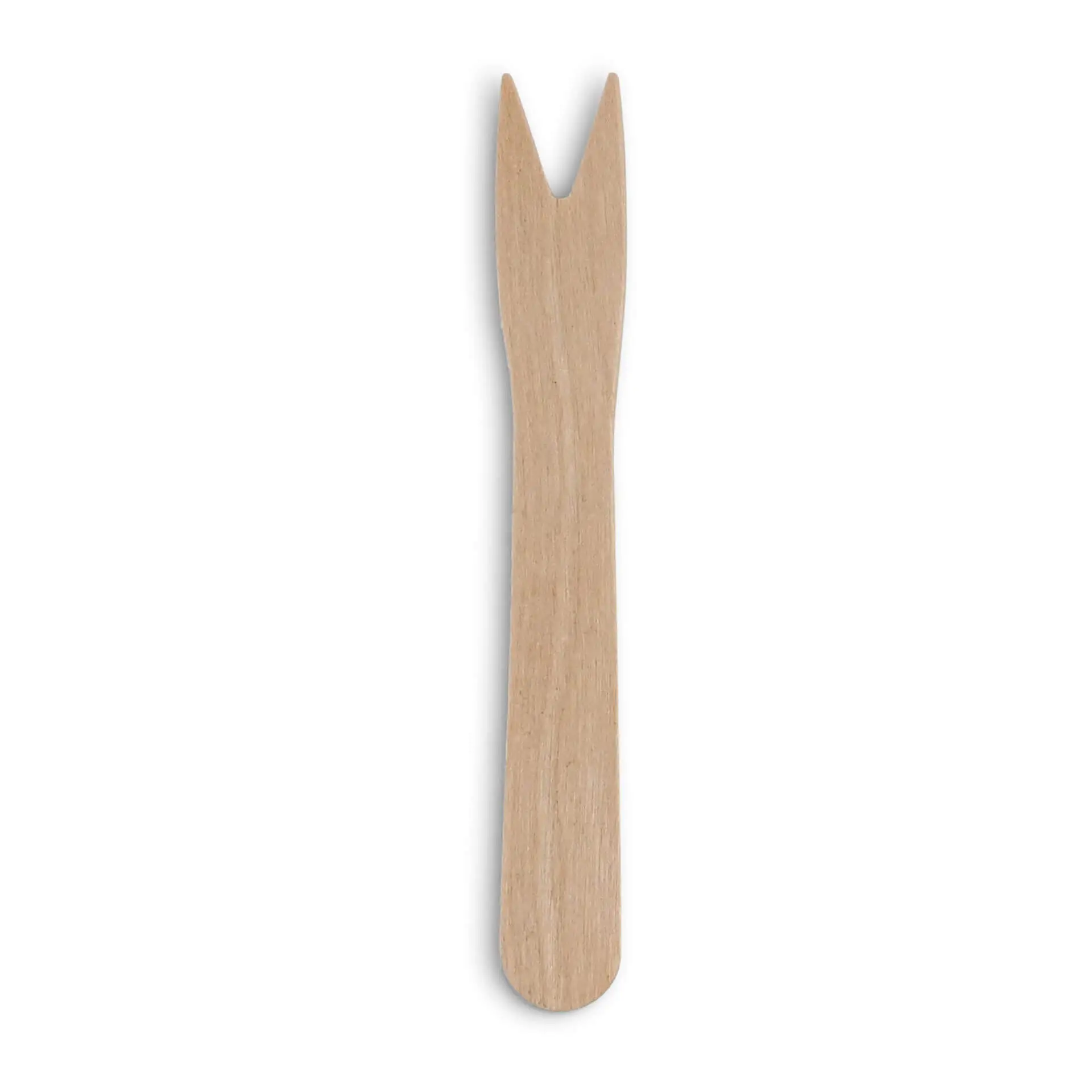 Wooden chip forks, 8.5 cm