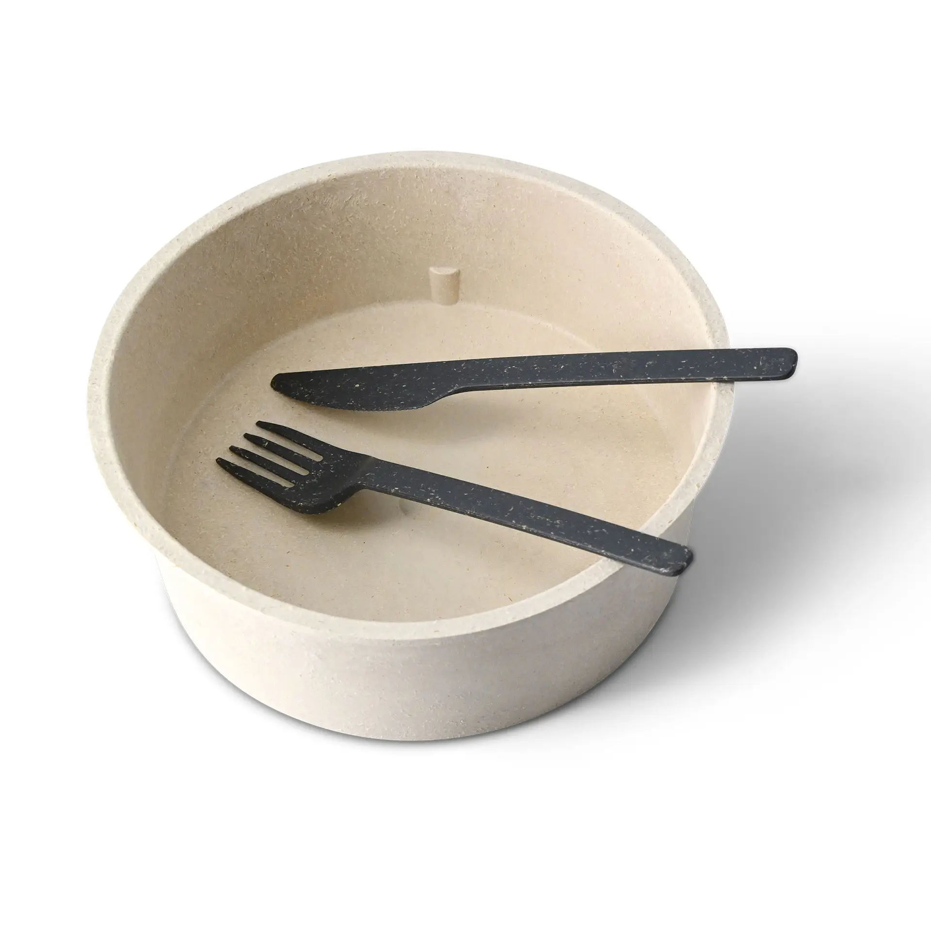 Reusable Knife “merways Cutlery” 18 cm, pepper / grey