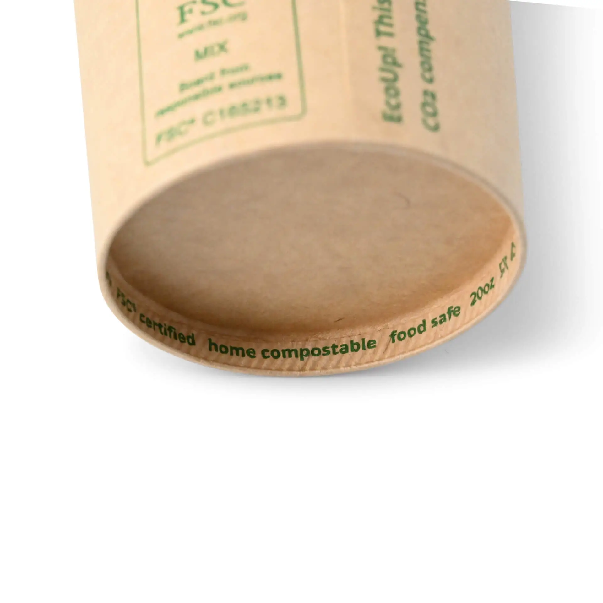 20 oz Paper cups single wall, Ø 90 mm, kraft dhd045501-pappbecher-500-ml-20-oz-90-mm-braun-5