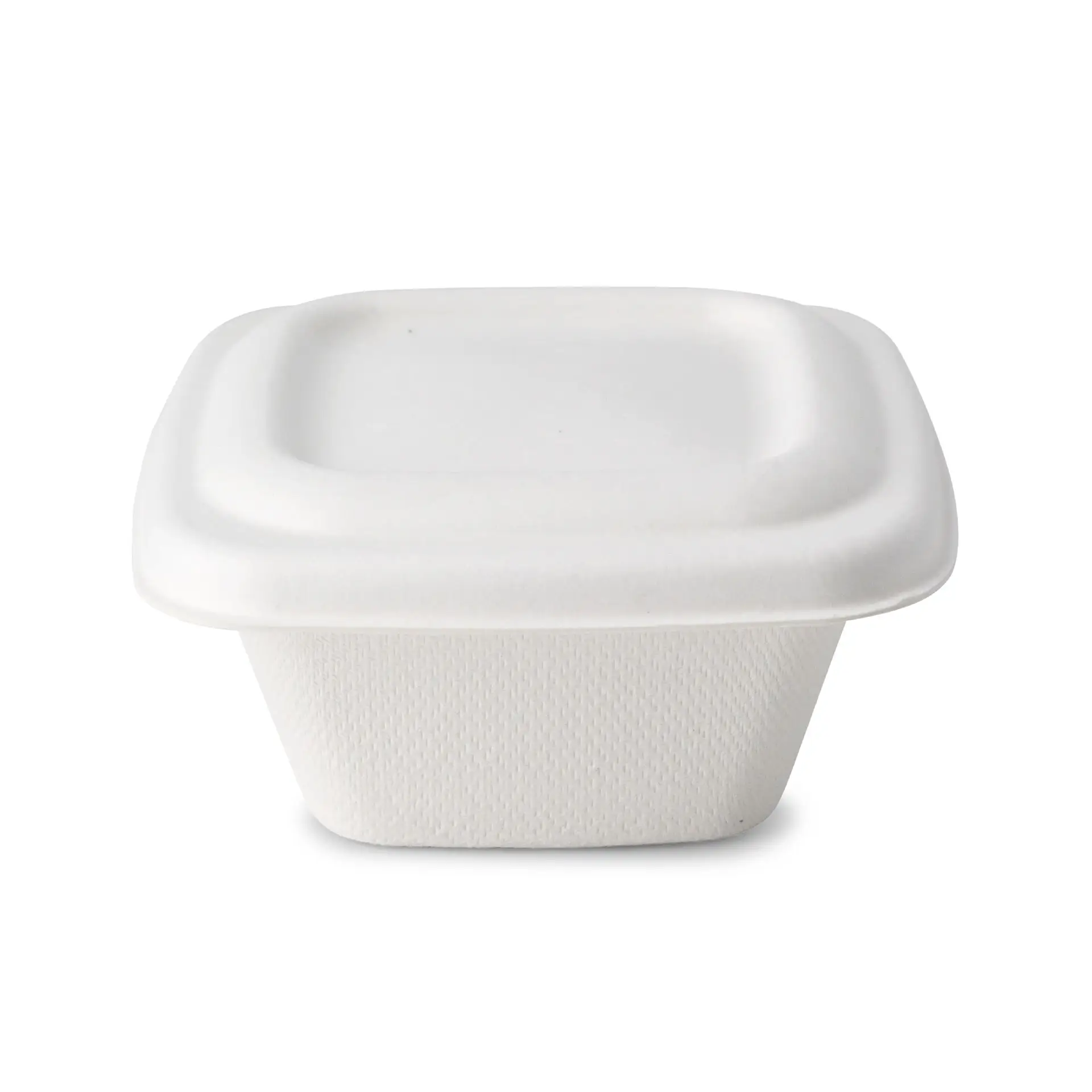 Sugarcane lids 80 x 80 mm, square