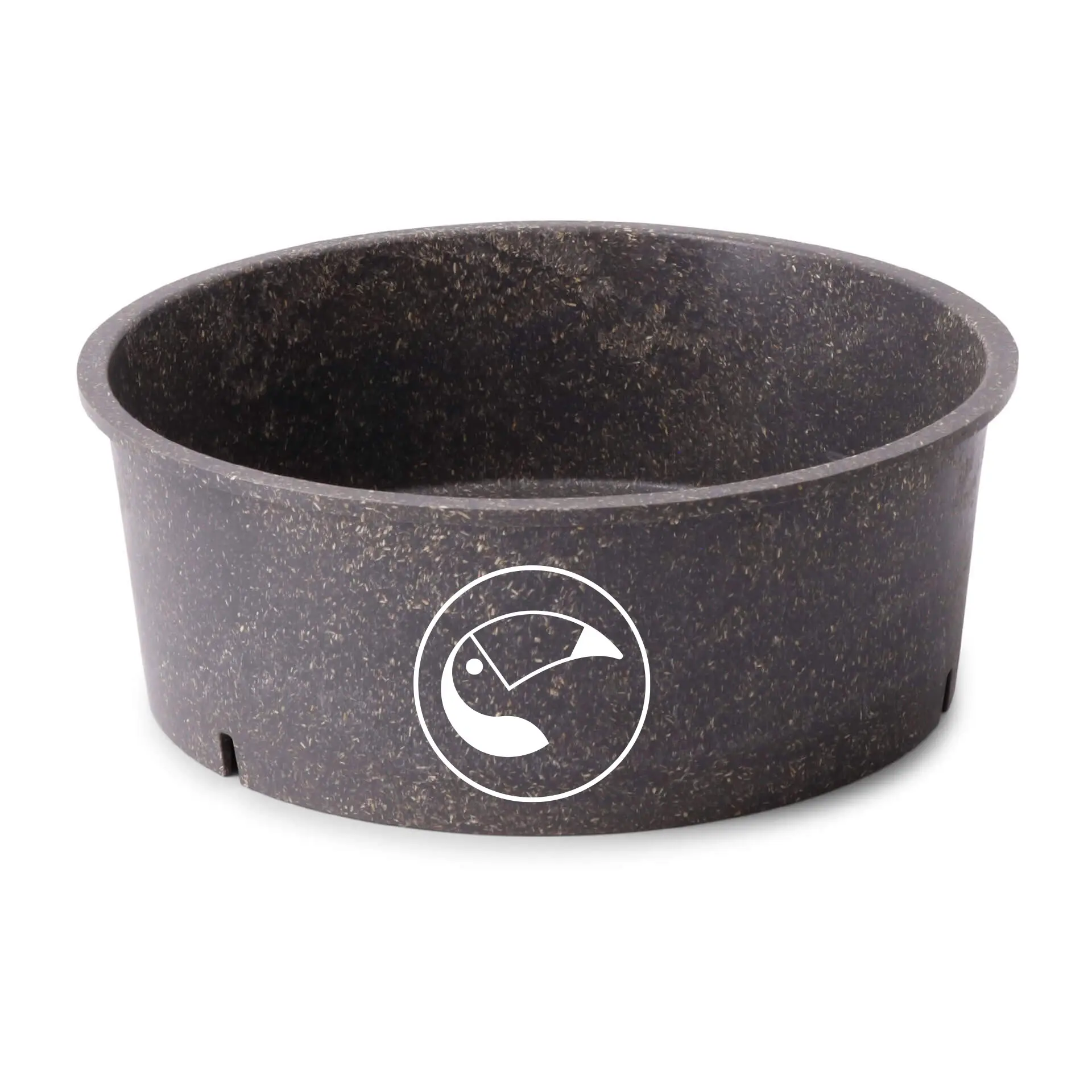 Reusable bowl printed, 1000 ml, grey