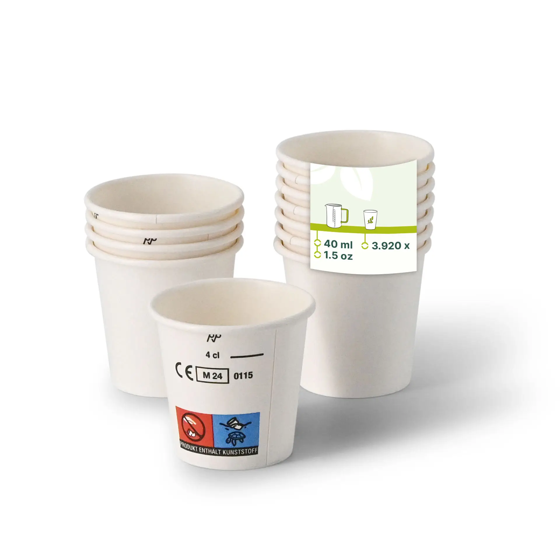 Paper shot cup (coated), 40 ml / 1,5 oz, white con10043-01-0-schnapsbecher-aus-papier-beschichtet-40-ml-15-oz-weiss