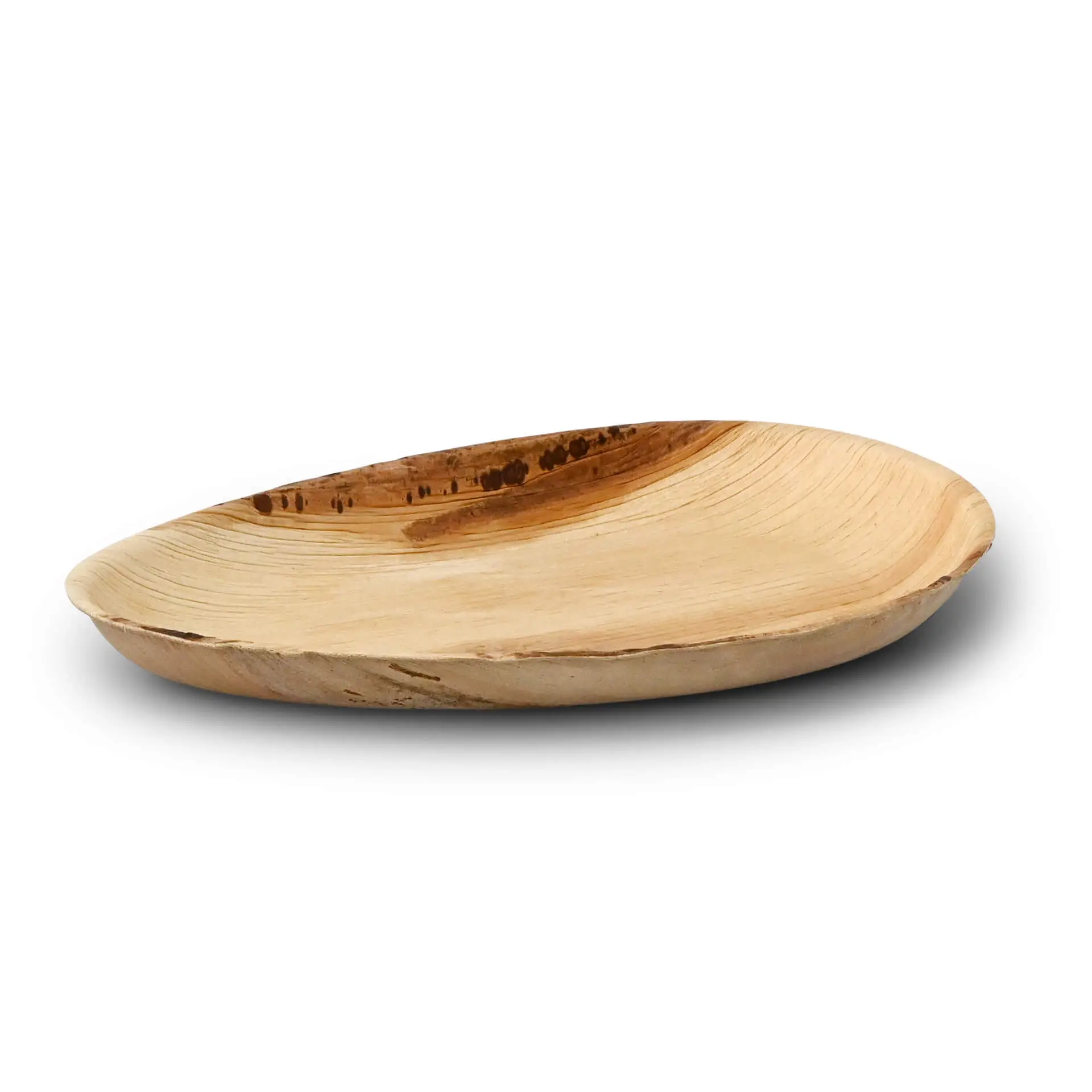 Palm leaf plate "Palmware®" 26 cm, tear drop Palm leaf plate "Palmware®" 26 cm, tear drop