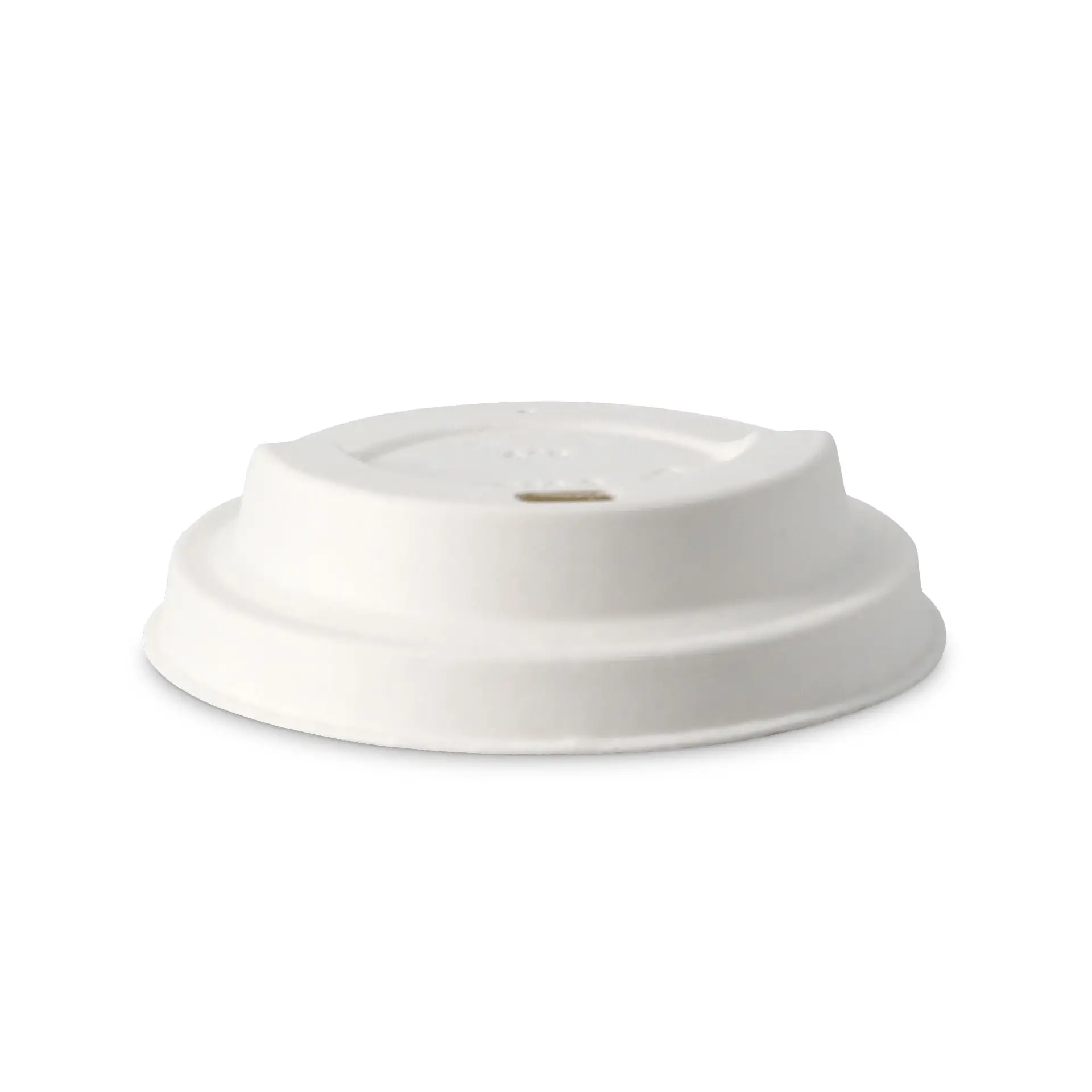 Paper lids Ø 80 mm, white, drinking opening Paper lids Ø 80 mm, white, drinking opening