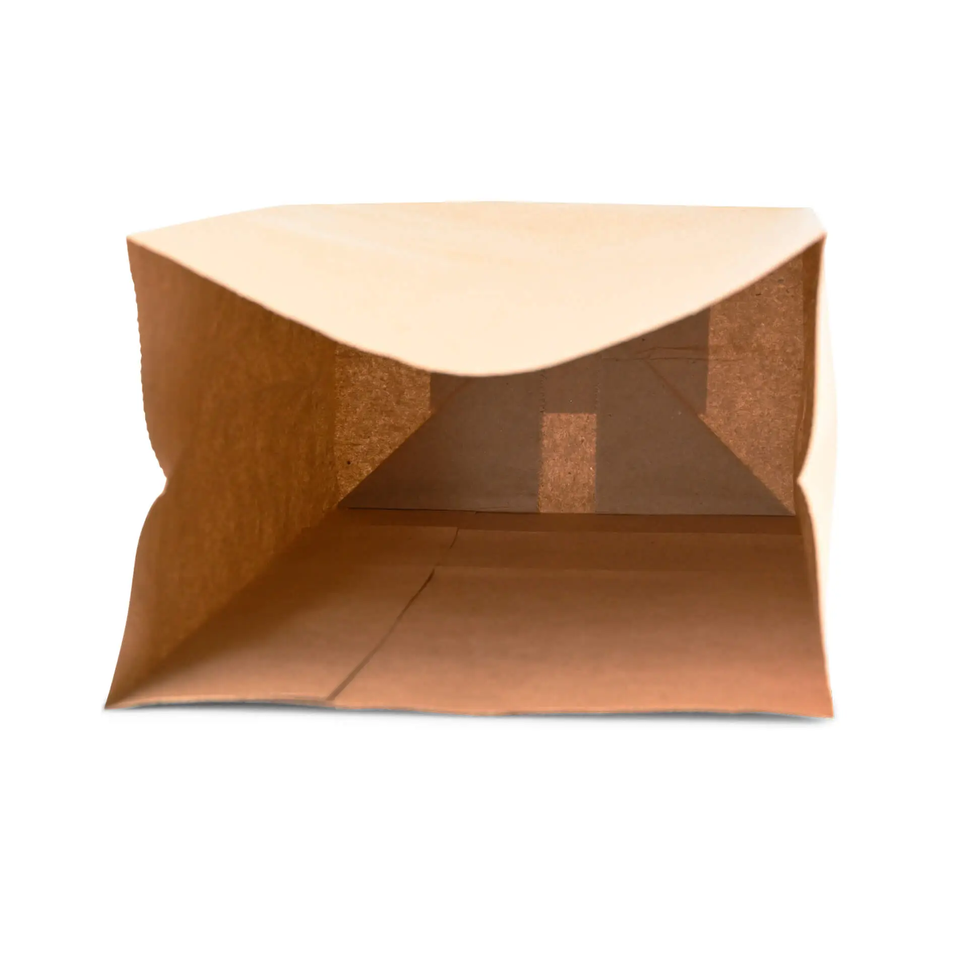 Block bottom-bags L, 15 x 10 x 25 cm, brown, kraft paper