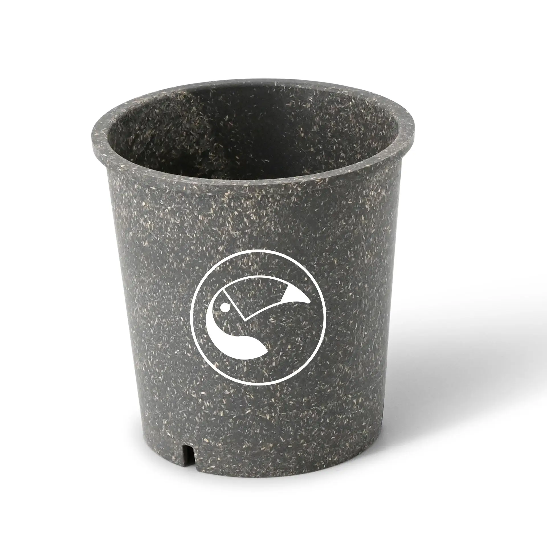 Custom print reusable soup cups, 400 ml, grey