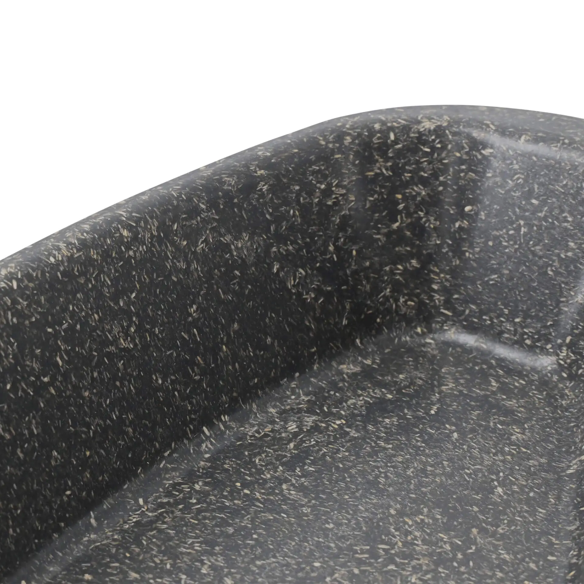 Reusable meal container "merways Box" 24.5 x 20 x 4.5 cm, 2 compartments, HP4/2, pepper / grey dfc008521-mehrweg-menuebehaelter-merways-box-245-x-20-x-45-cm-2-kammern-hp42-pfeffer-grau-4