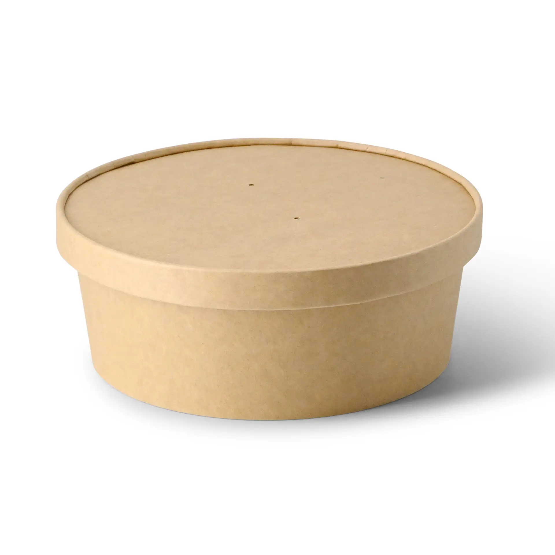 Cardboard Bowl / Salad Bowl 1000 ml, Ø 185 mm, brown, round dfc088321-kartonschale-salatschale-1000-ml-185-mm-braun-5