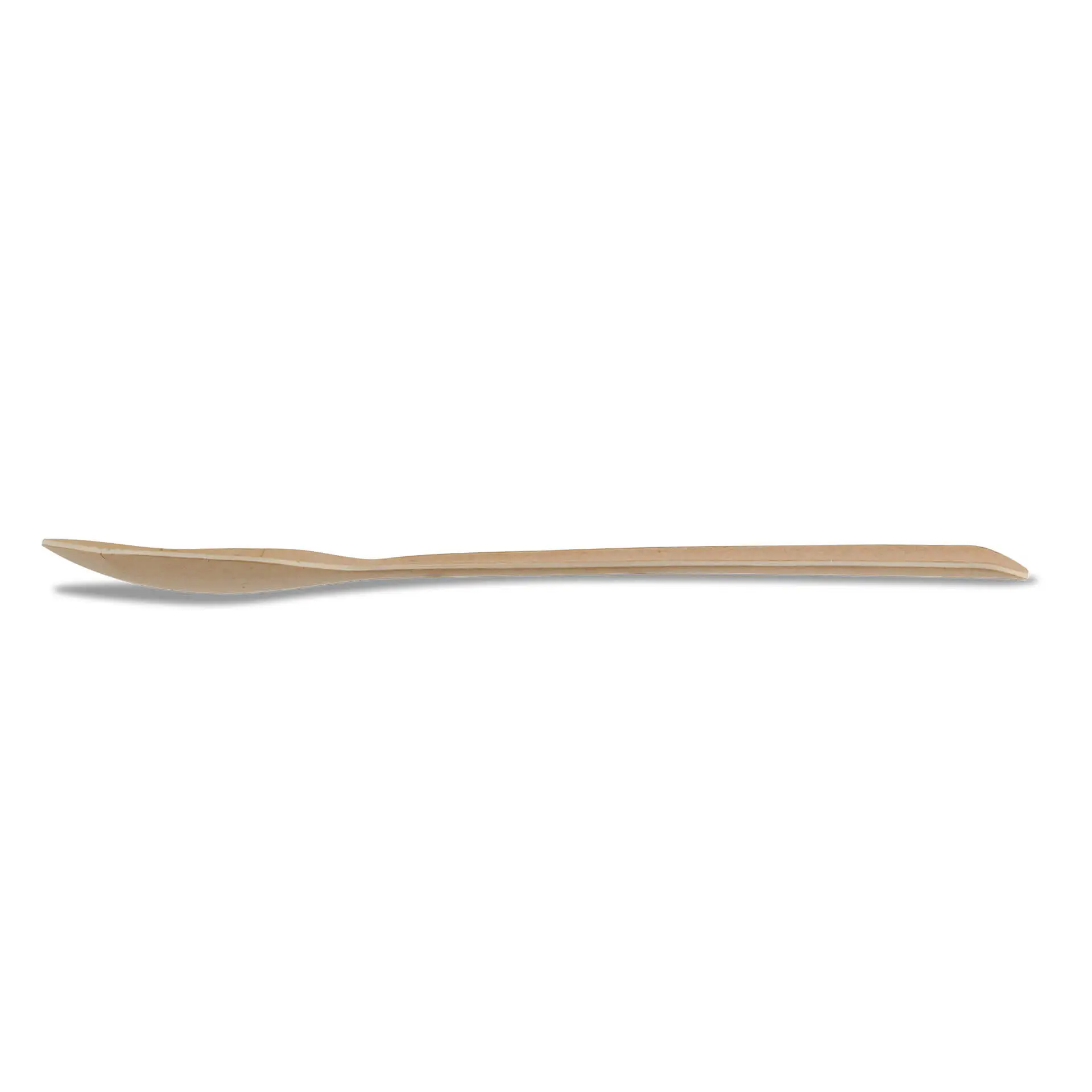 Paper spoons 16,5 cm, kraft dse063651-papierloeffel-165-cm-braun-2