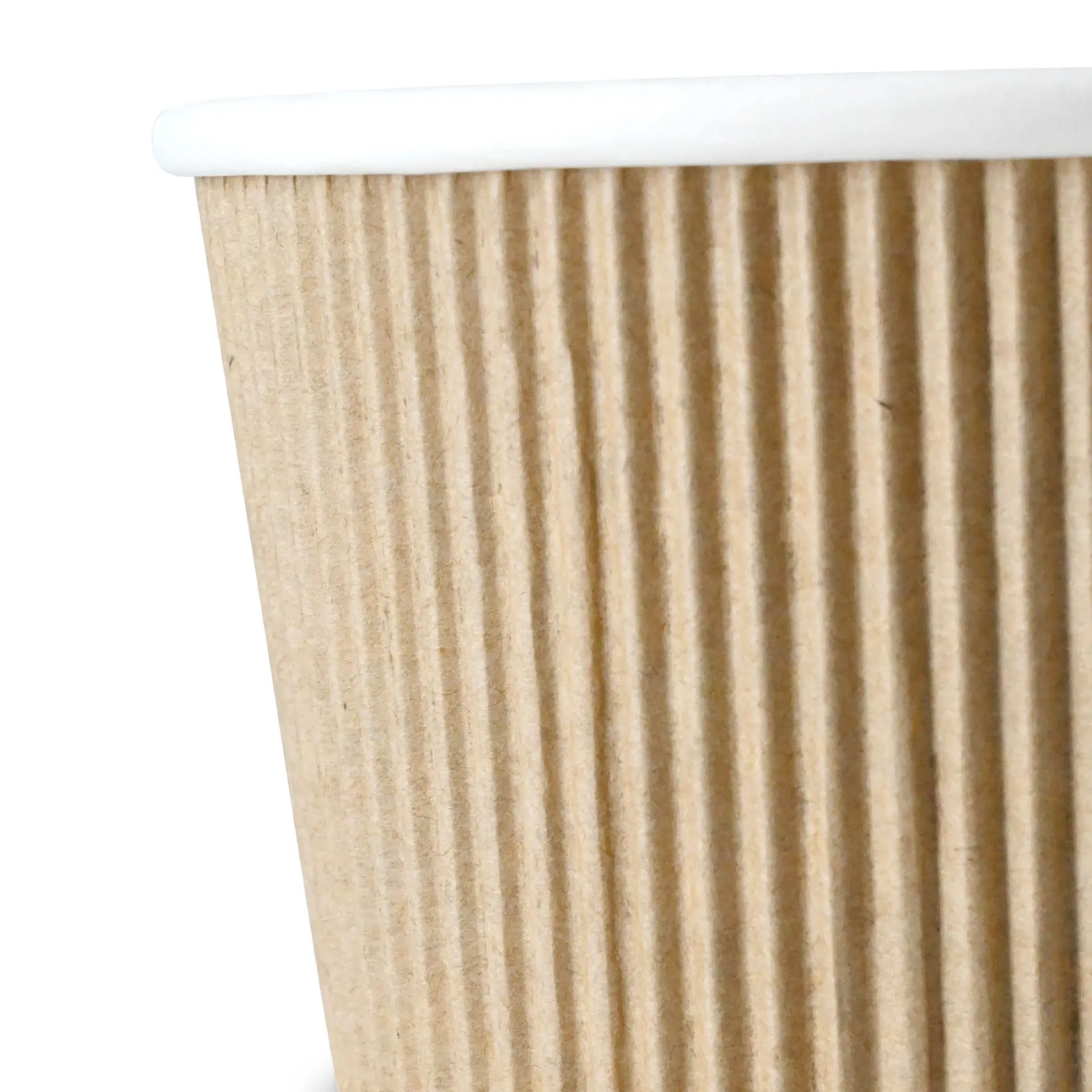 17 oz Ribbed Soup cups, kraft