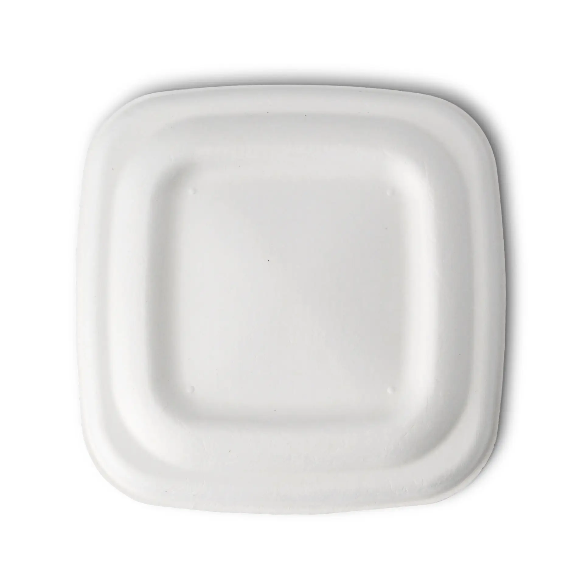 Sugarcane lids 80 x 80 mm, square