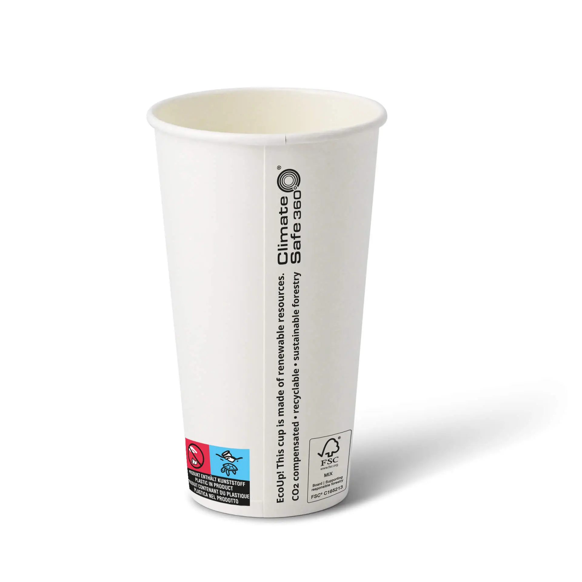 20 oz Paper cups (coated), Ø 90 mm, white con10021-01-0-pappbecher-beschichtet-500-ml-20-oz-90-mm-weiss-2