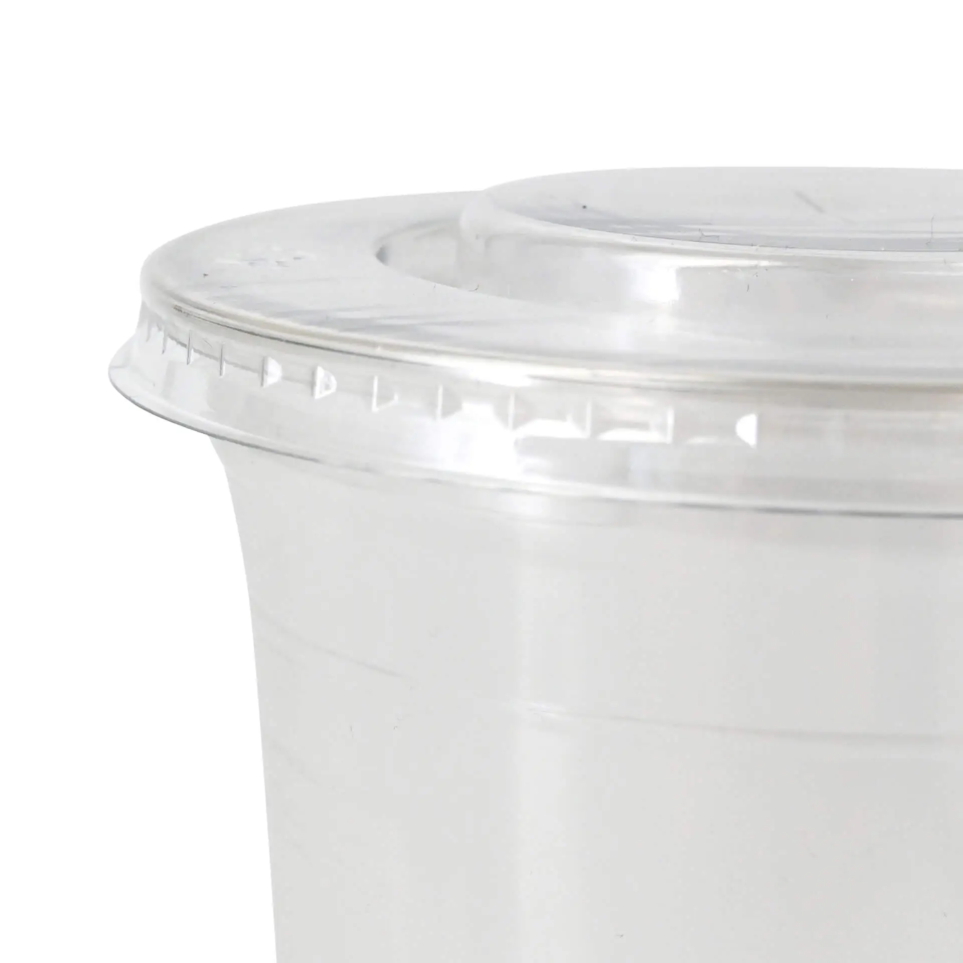 PLA flat lids Ø 95 mm, straw hole dcd001331-pla-flachdeckel-95-mm-halmkreuz-3