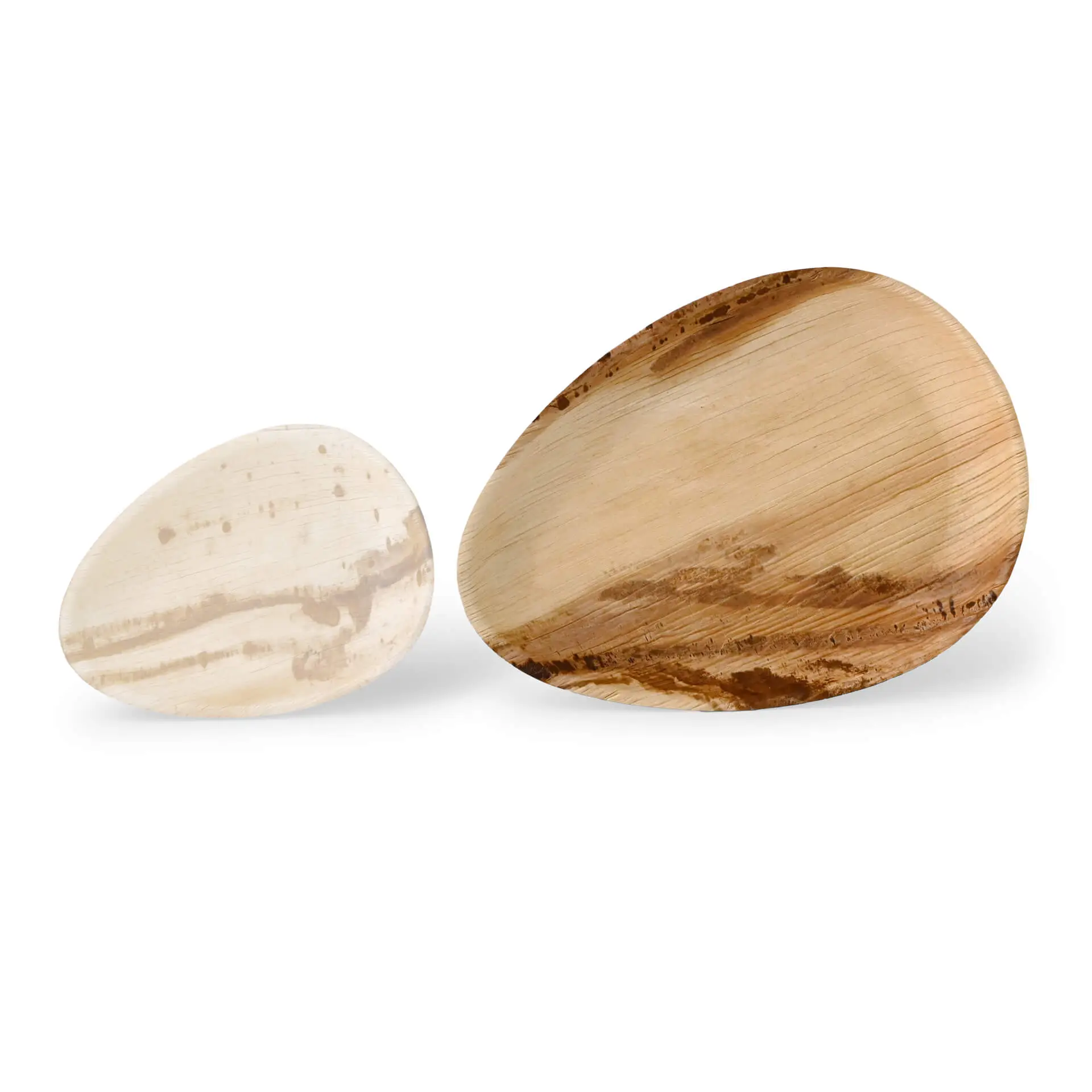 Palm leaf plate "Palmware®" 26 cm, tear drop Palm leaf plate "Palmware®" 26 cm, tear drop