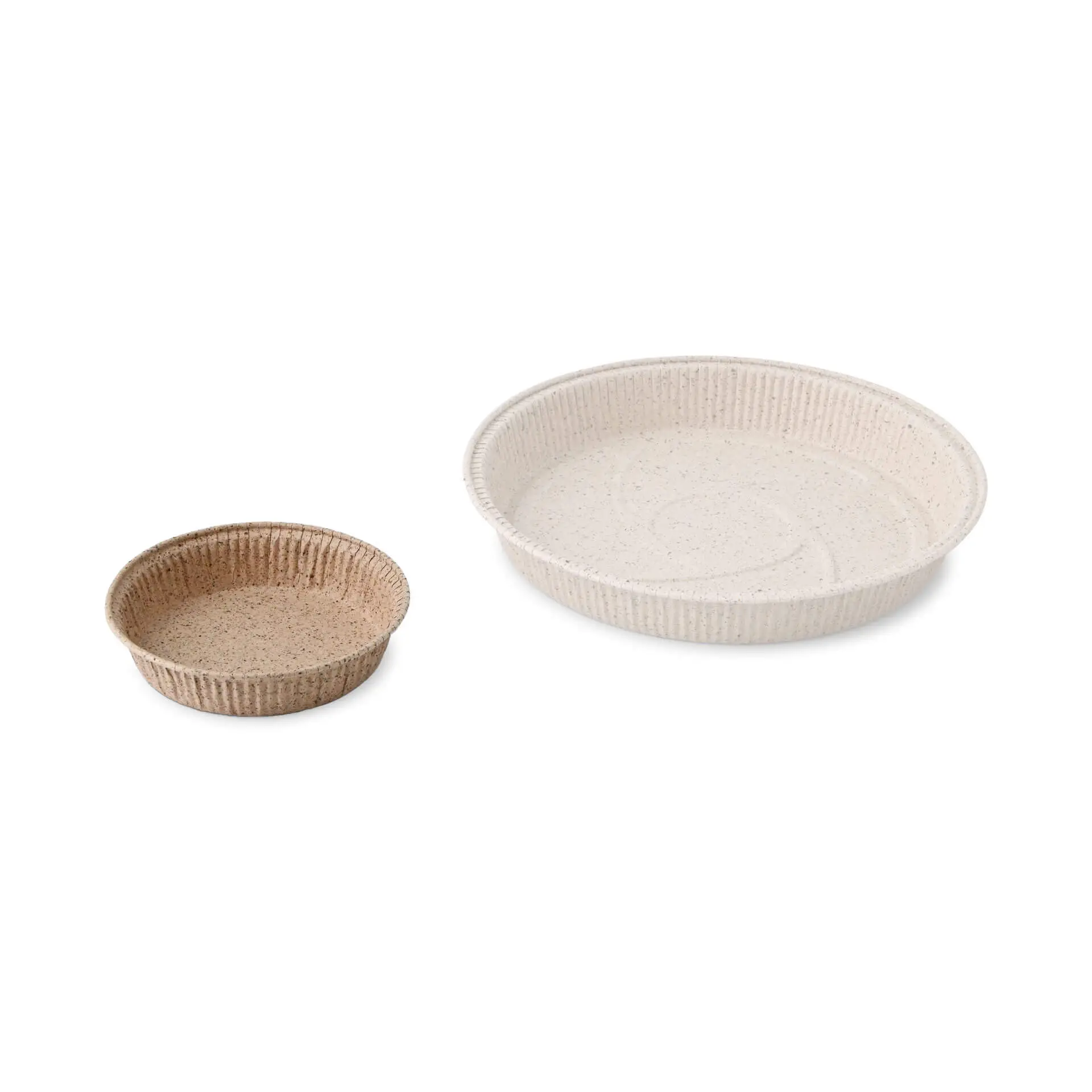 Baking moulds made from cocoa paper ∅ 9 cm, round, brown