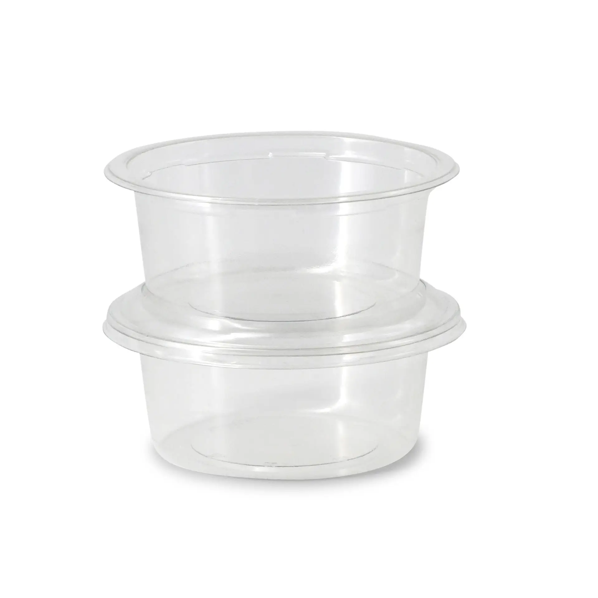 rPET deli pots 325 ml, Ø 123 mm, round rPET deli pots 325 ml, Ø 123 mm, round