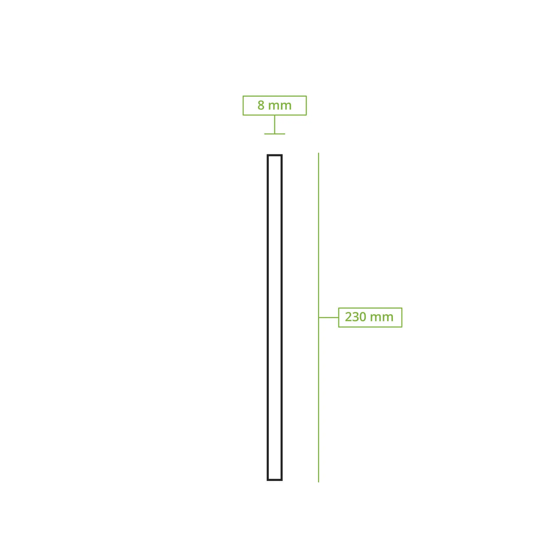 23 cm, Ø 0.8 cm Paper-jumbo-straws, pastel striped