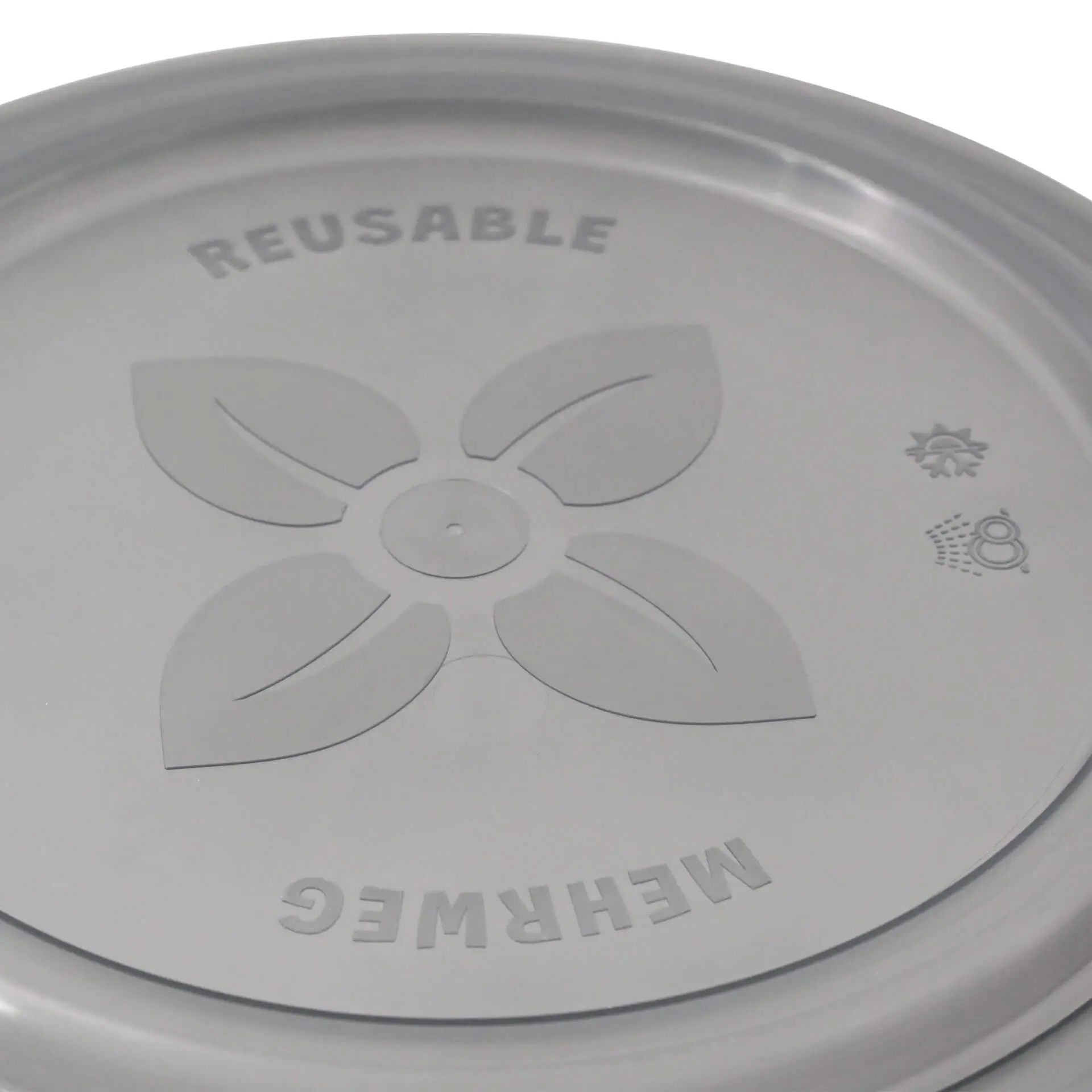 Reusable lids "merways Bowl" Ø 185 mm, PP, grey dfc008081-mehrwegdeckel-merways-bowl-185-mm-pp-grau-4
