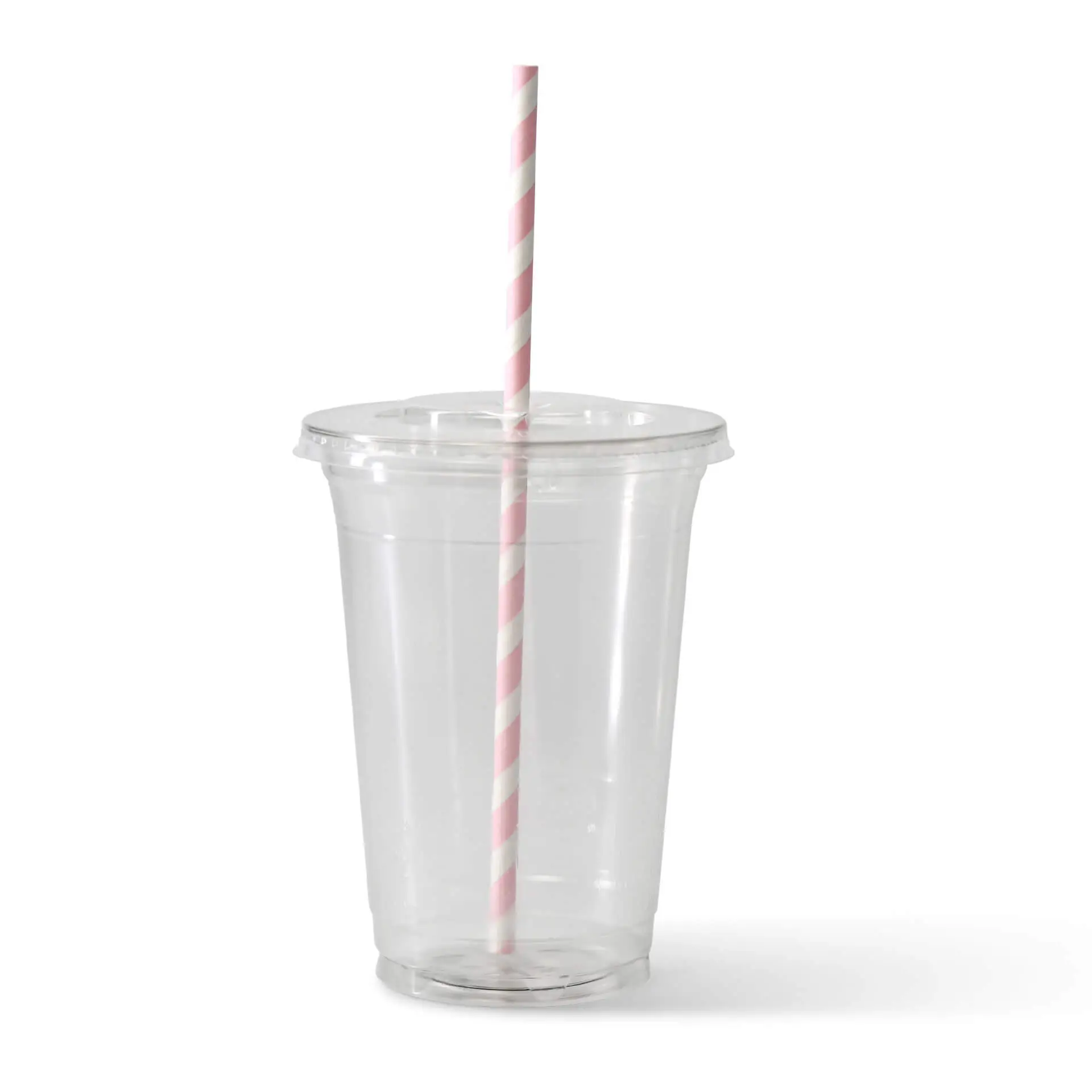 20 cm, Ø 0.6 cm Paper-straws, pastel striped