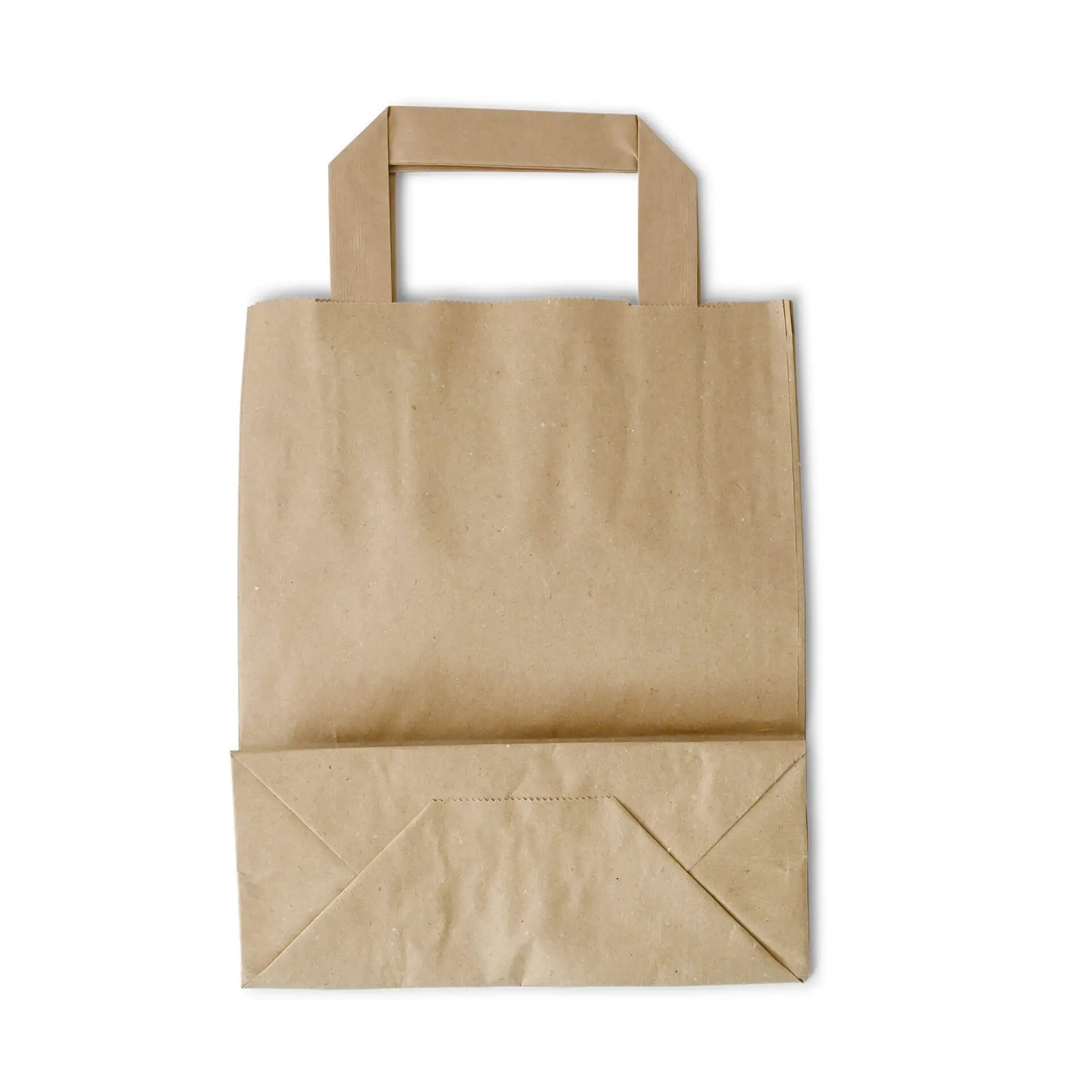 Recycling paper-carrier bags S, 18 x 8 x 22 cm, kraft