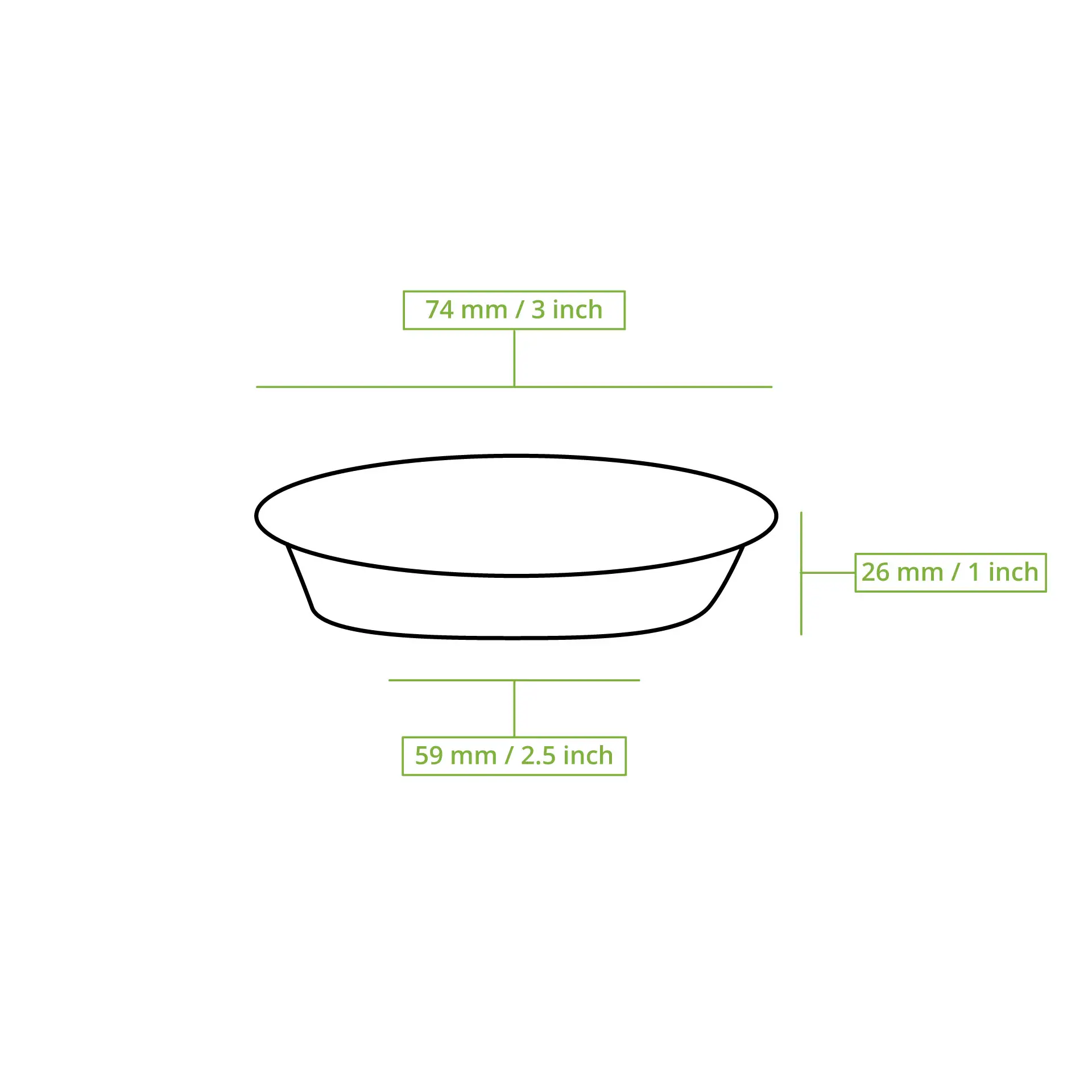 80 ml / 3 oz rPET dip pots, Ø 75 mm, clear dfc02507-rpet-portionsbecher-80-ml-75-mm-transparent-8