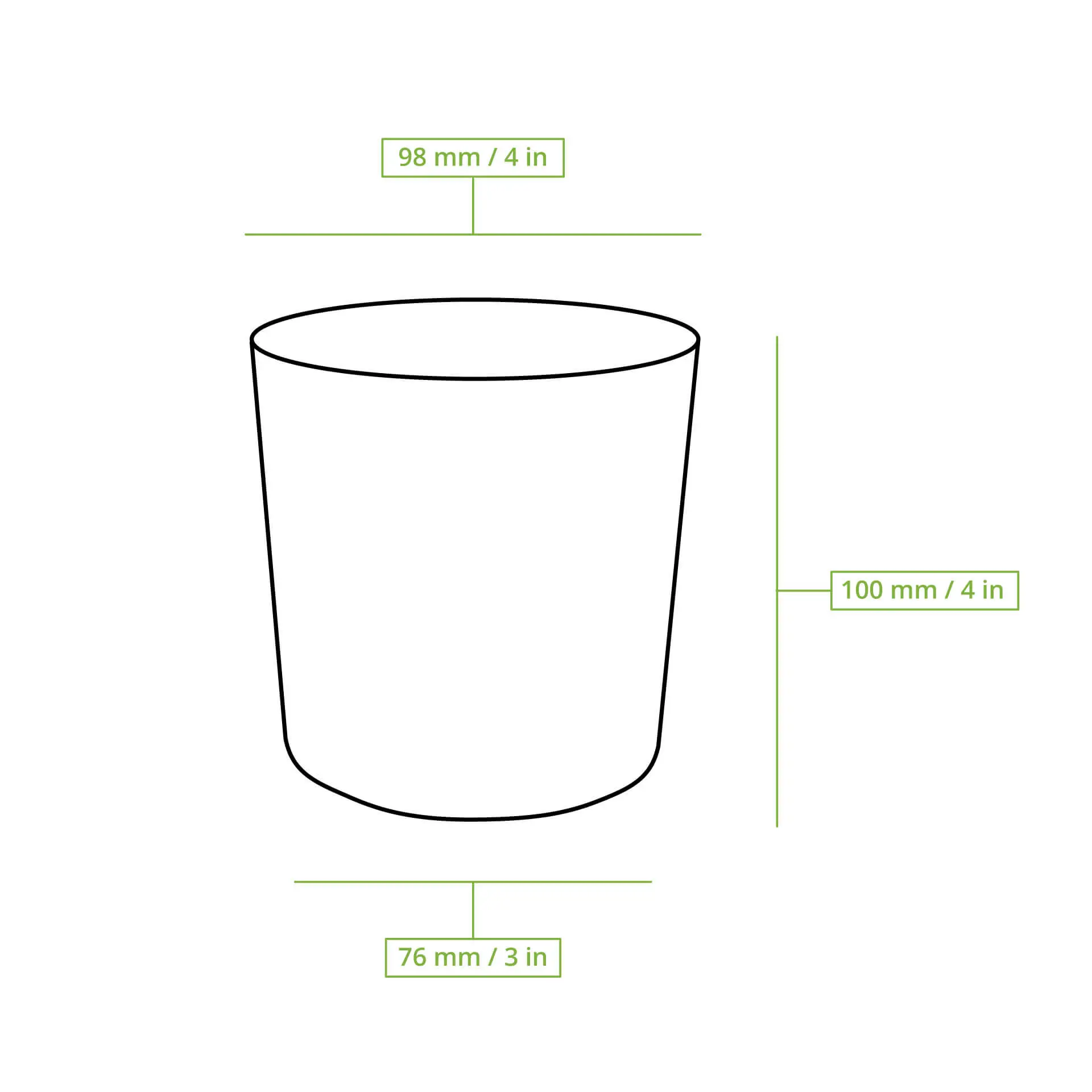 Soup cup to go made of cardboard (Premium) 16 oz, Ø 95 mm, white, eco-friendly coating Soup cup to go made of cardboard (Premium) 16 oz, Ø 95 mm, white, eco-friendly coating