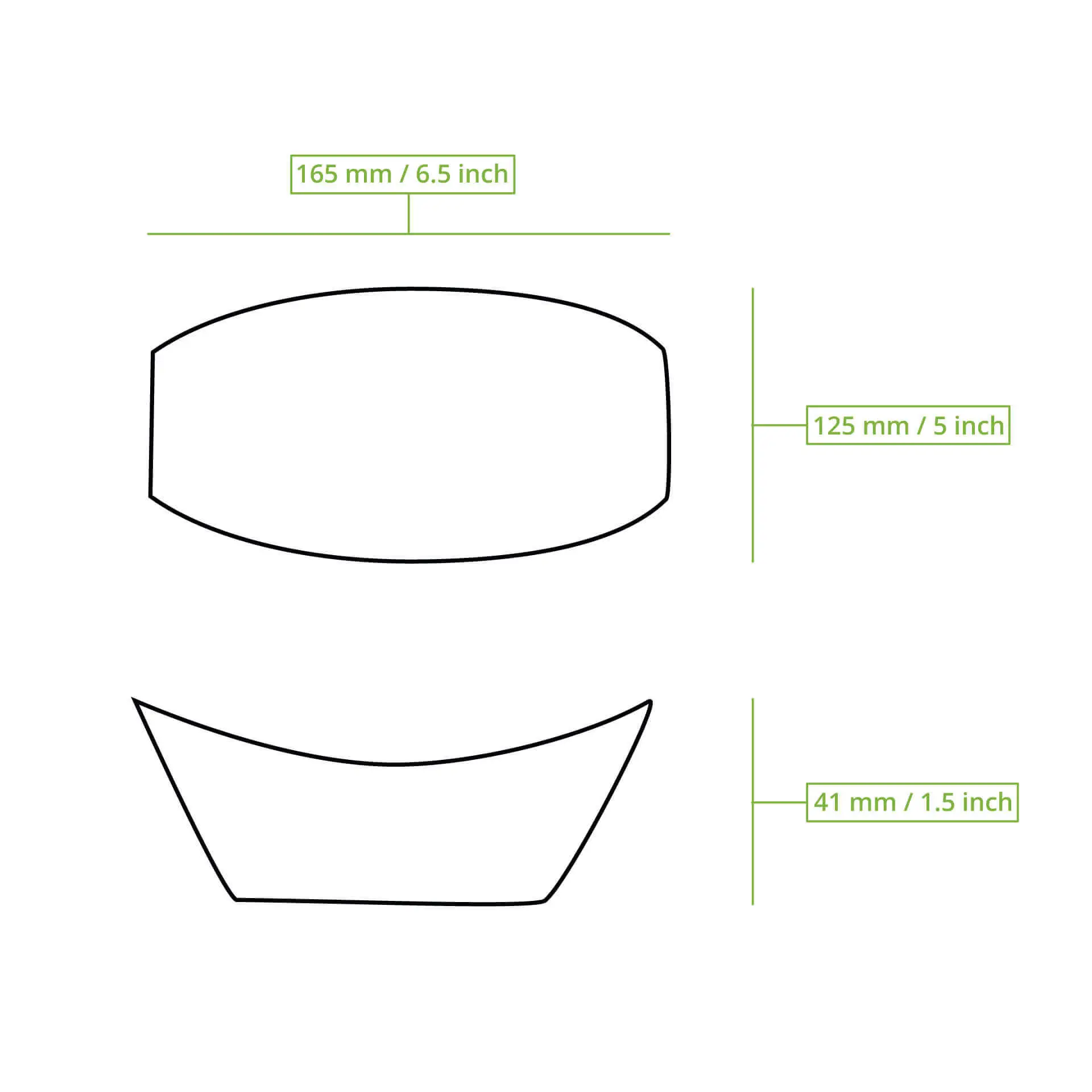 Premium Cardboard Food Tray 400 ml, brown, bio-coated Premium Cardboard Food Tray 400 ml, brown, bio-coated