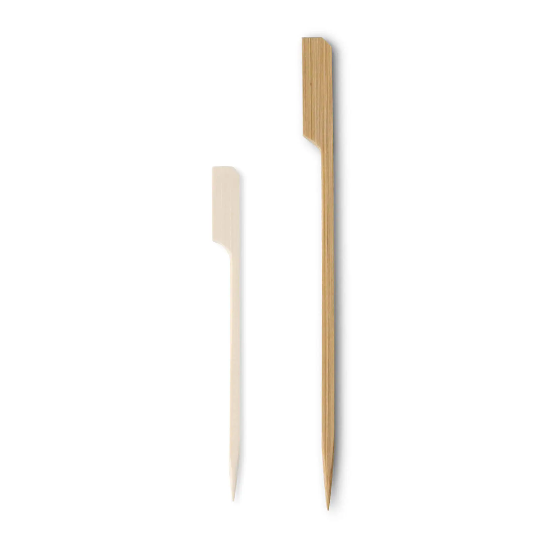 Bamboo paddle skewers 15 cm, untreated Bamboo paddle skewers 15 cm, untreated