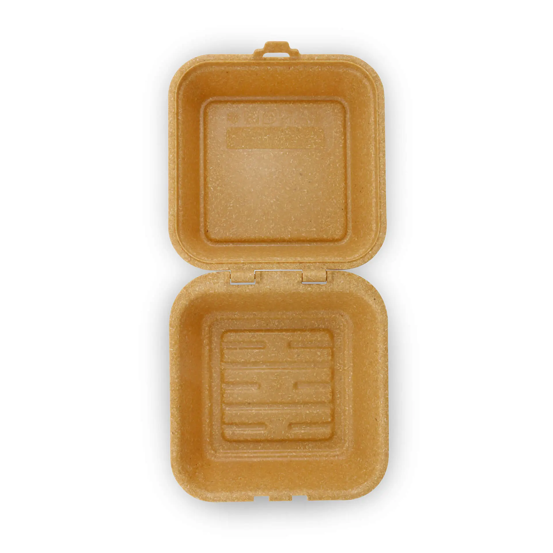 | 2 FOR 1 | Reusable burger boxes "merways Box" 16 x 15 x 8.5 cm, caramel / brown dfc00854-2-fuer-1-mehrweg-burgerboxen-merways-box-16-x-15-x-85-cm-karamell-braun-3