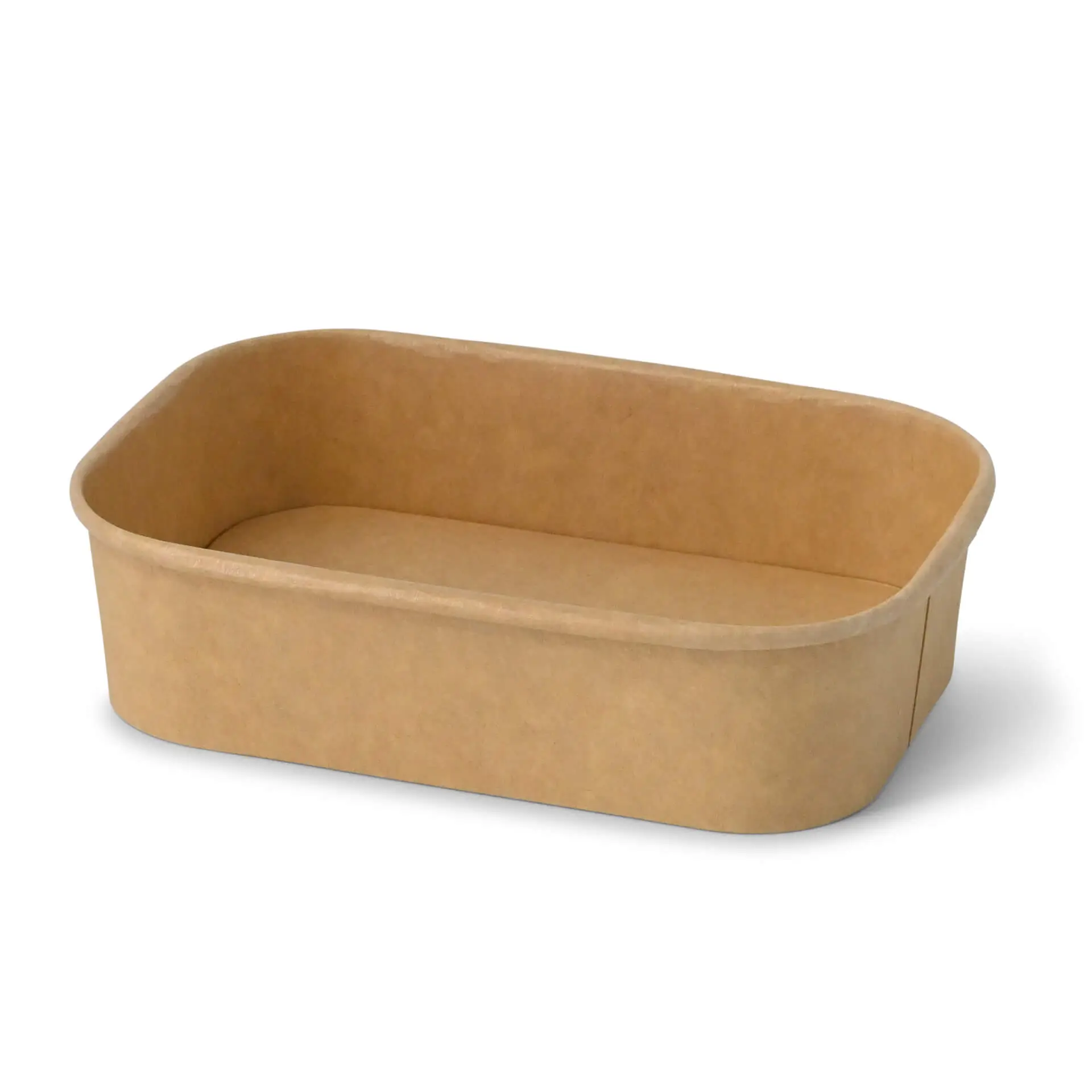 Food Containers 500 ml, 17,5 x 12,5 x 4 cm, kraft, rectangular