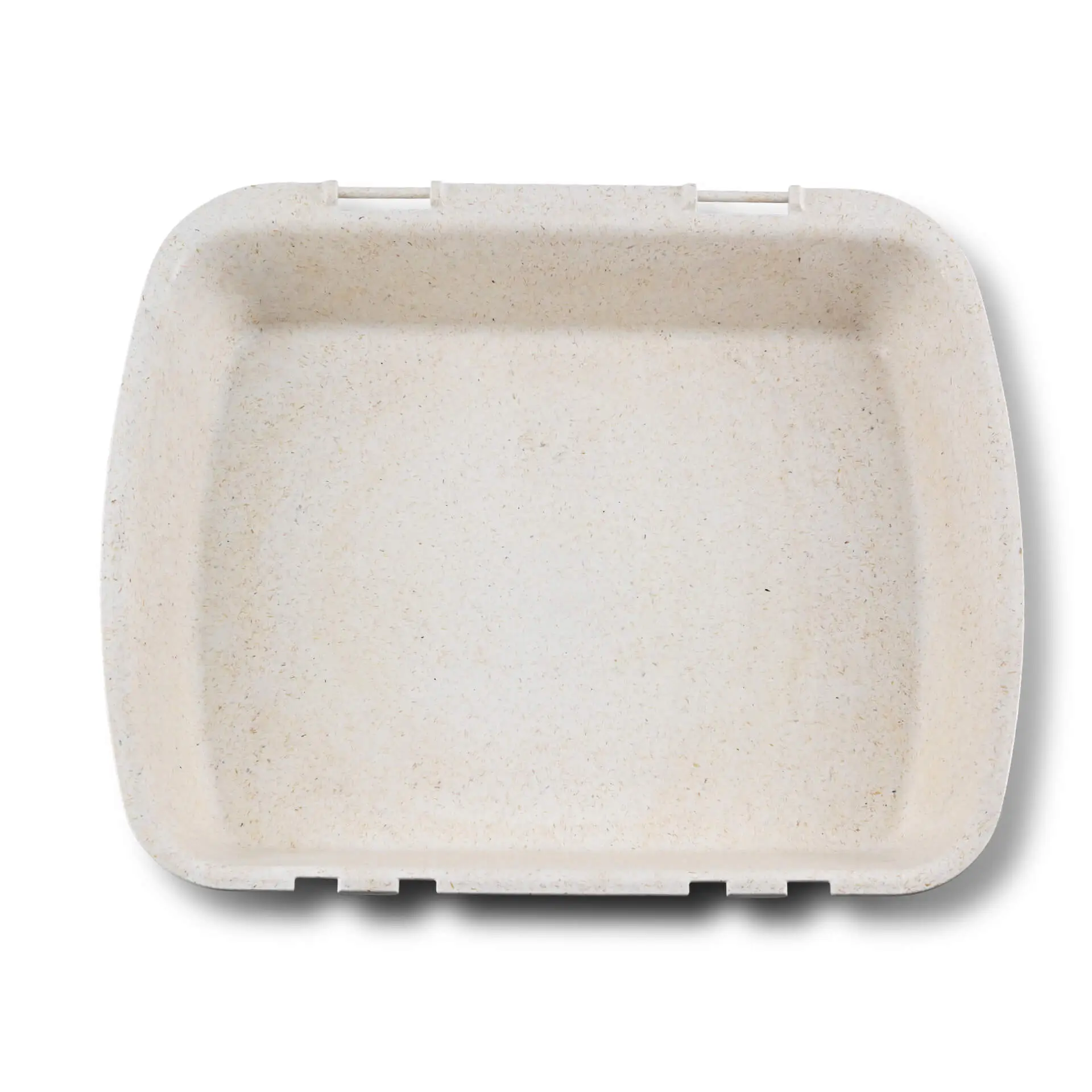 | 2 FOR 1 | Reusable menu-containers merways-Box 24,5 x 20 x 4,5 cm, HP4, cashew / creamy white