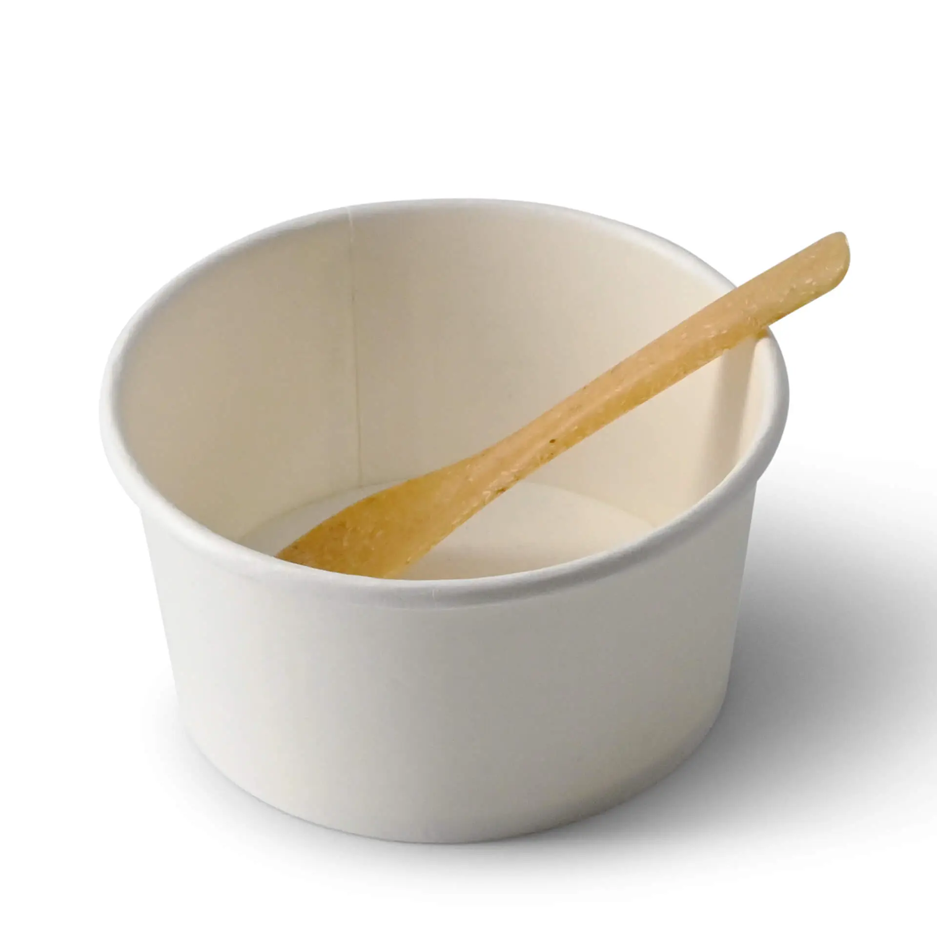 Reusable Ice Cream Spoons 9.5 cm, caramel / brown dse00899-mehrweg-eisspatel-95-cm-karamell-braun-3