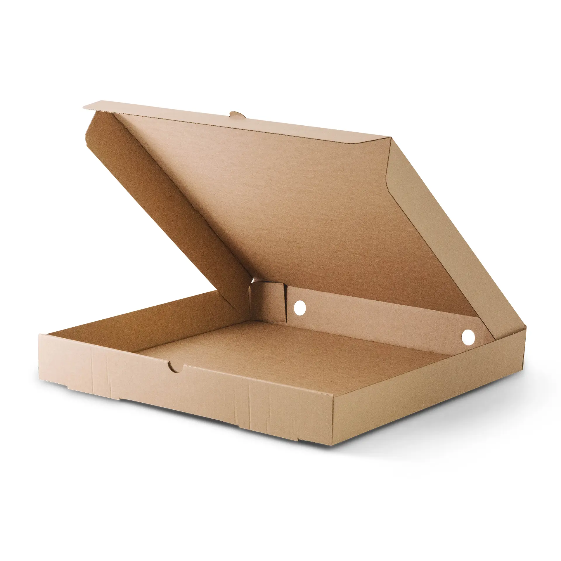 Pizza boxes Ø 37 cm, kraft