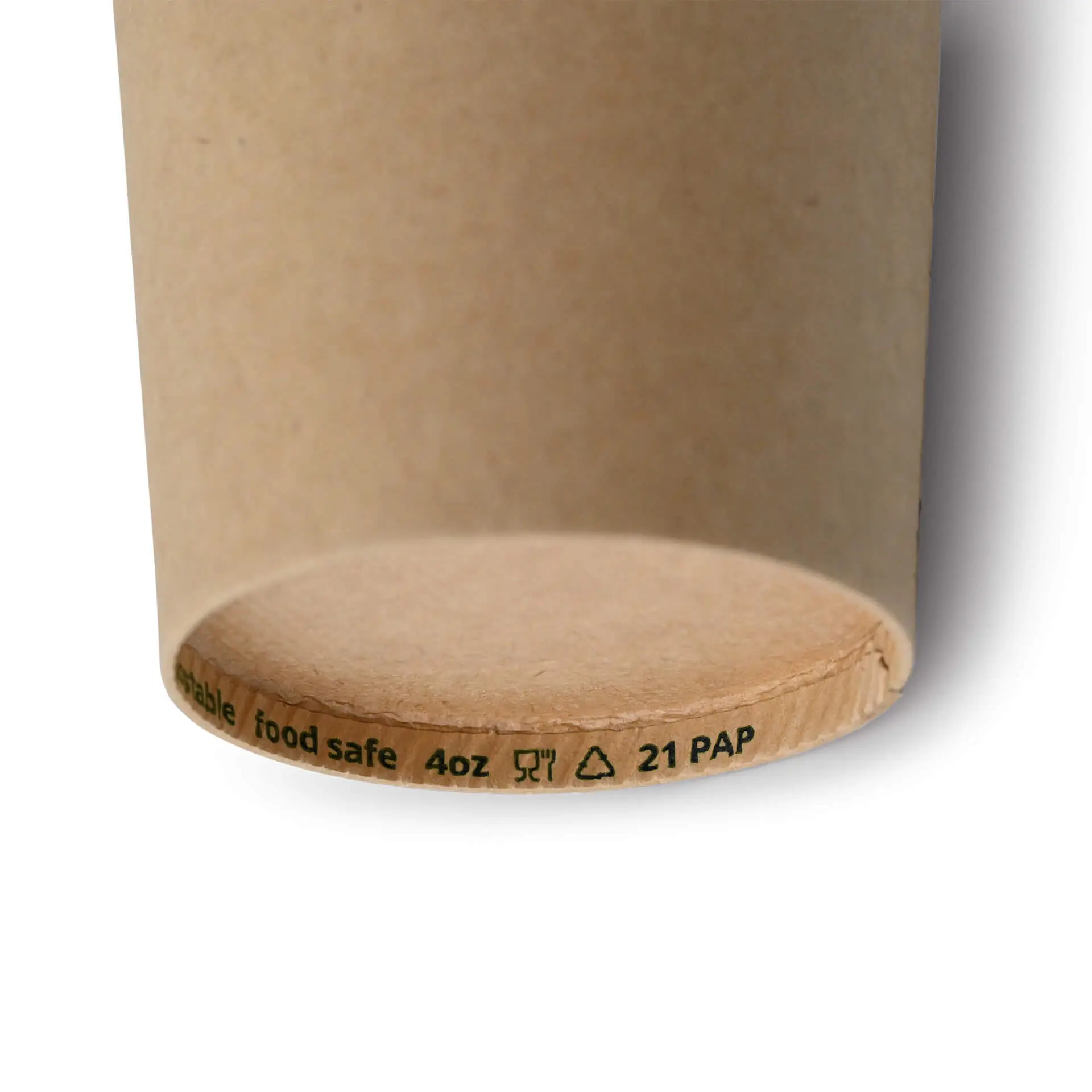 4 oz Paper cups (coated), Ø 62 mm, brown 4 oz Paper cups (coated), Ø 62 mm, brown