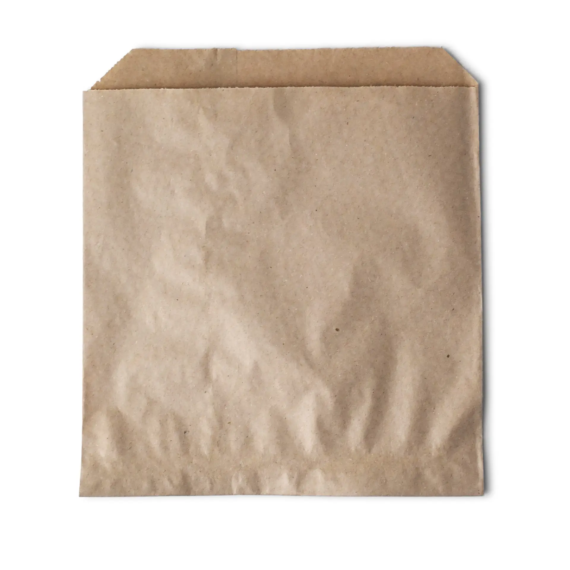 Paper-flat bags 17 x 17 cm, kraft dre02202-flachbeutel-aus-papier-17-x-17-cm-braun-1