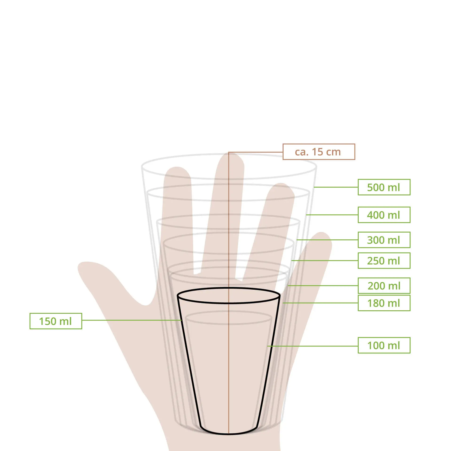 6 oz Paper cups (coated), Ø 80 mm, brown 6 oz Paper cups (coated), Ø 80 mm, brown