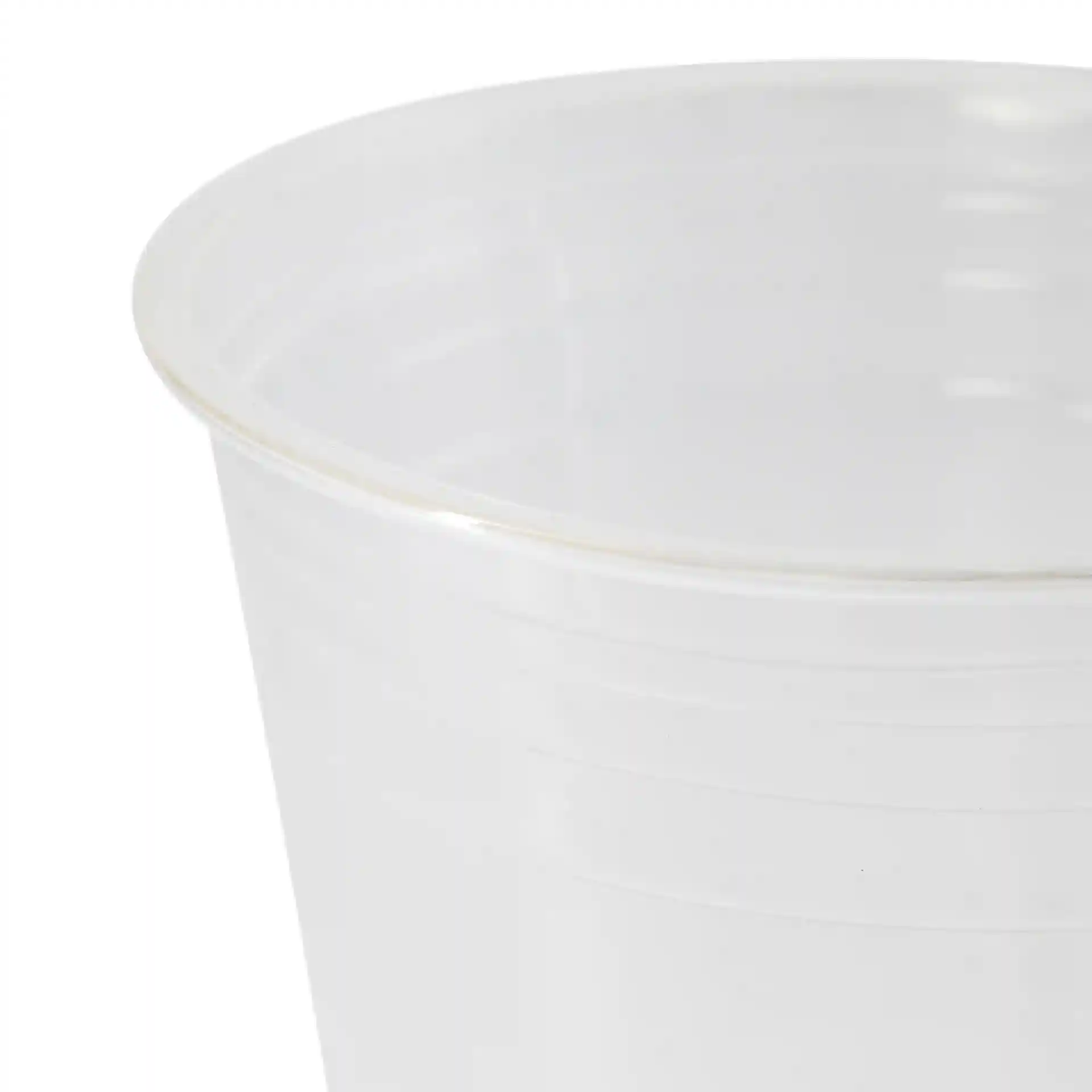 Clear PLA plastic cup with a diameter of 95 mm and a height of 125 mm, designed for 400 ml capacity.