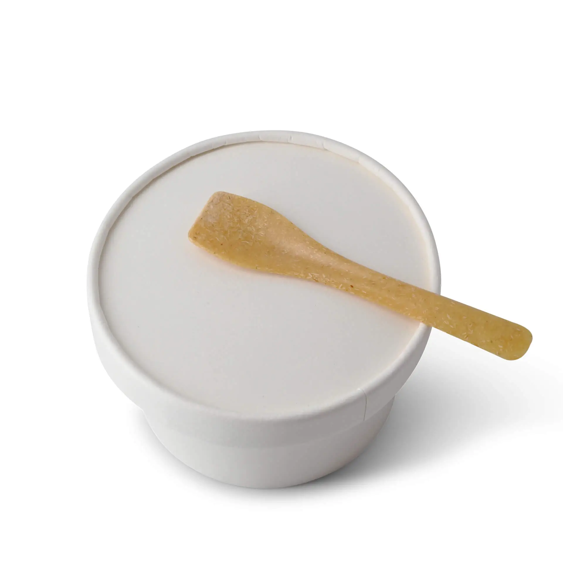 Reusable Ice Cream Spoons 9.5 cm, caramel / brown dse00899-mehrweg-eisspatel-95-cm-karamell-braun-4