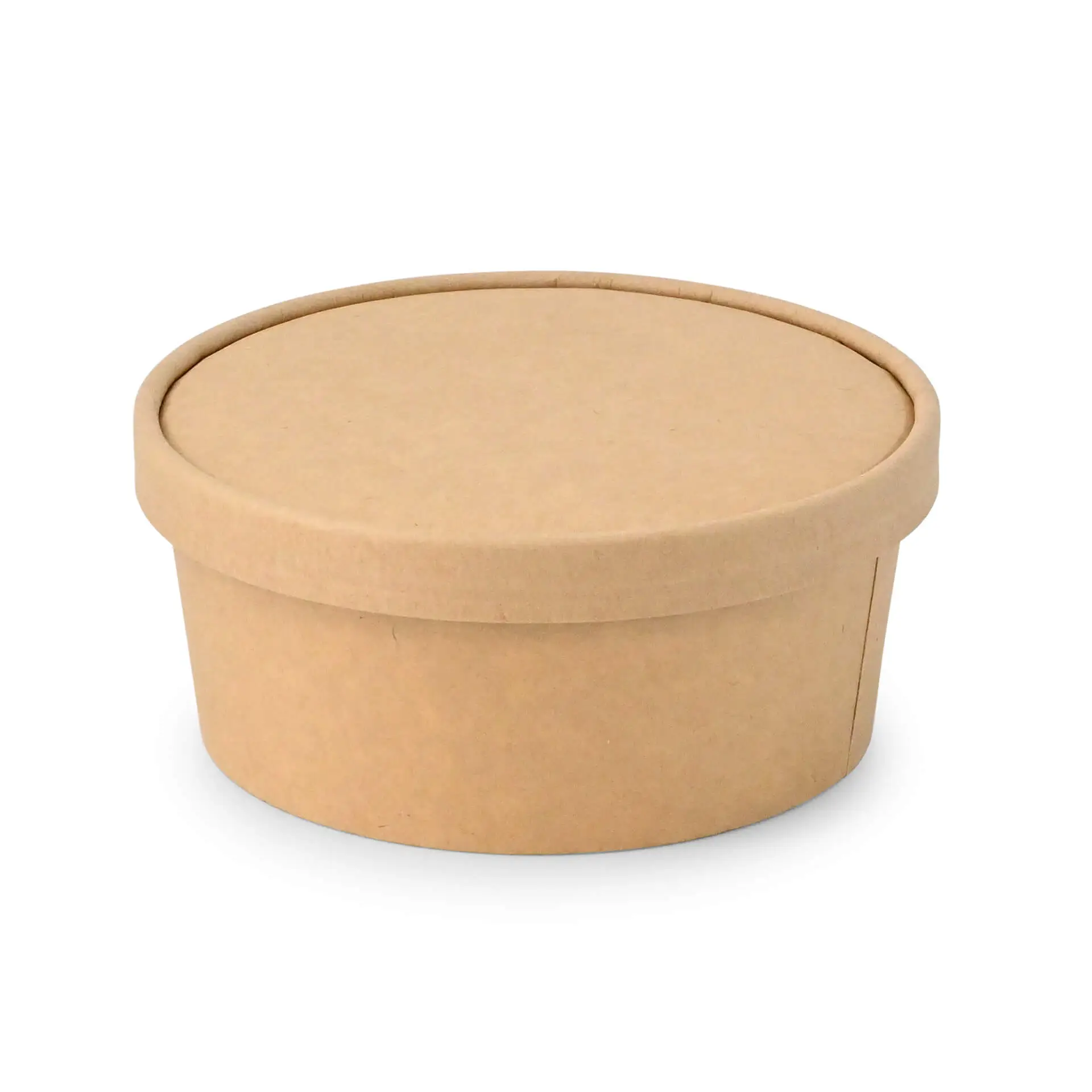Cardboard-lids (eco-friendly coating) Ø 150 mm, brown