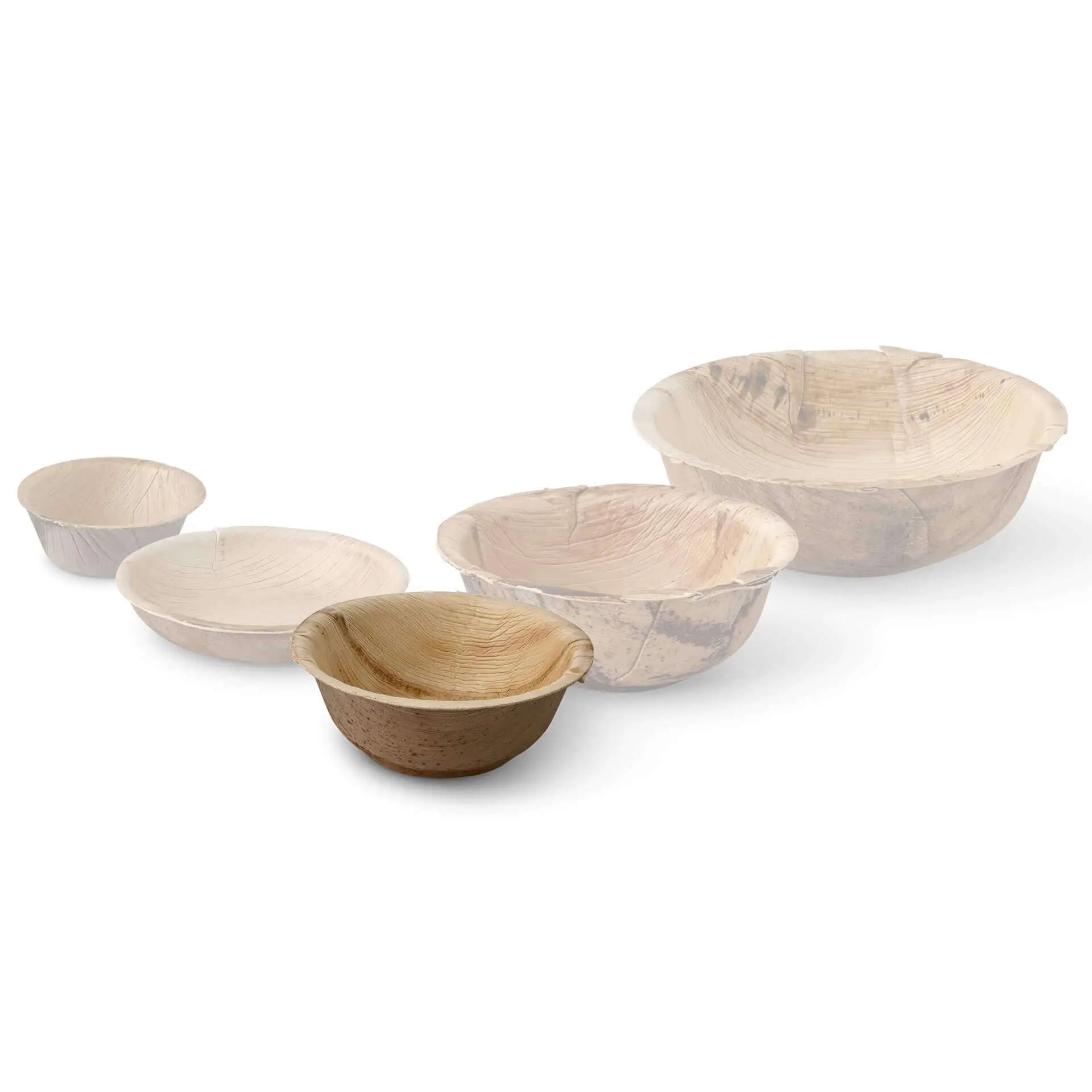 Palm leaf bowls "Palmware®" 275 ml, round Palm leaf bowls "Palmware®" 275 ml, round