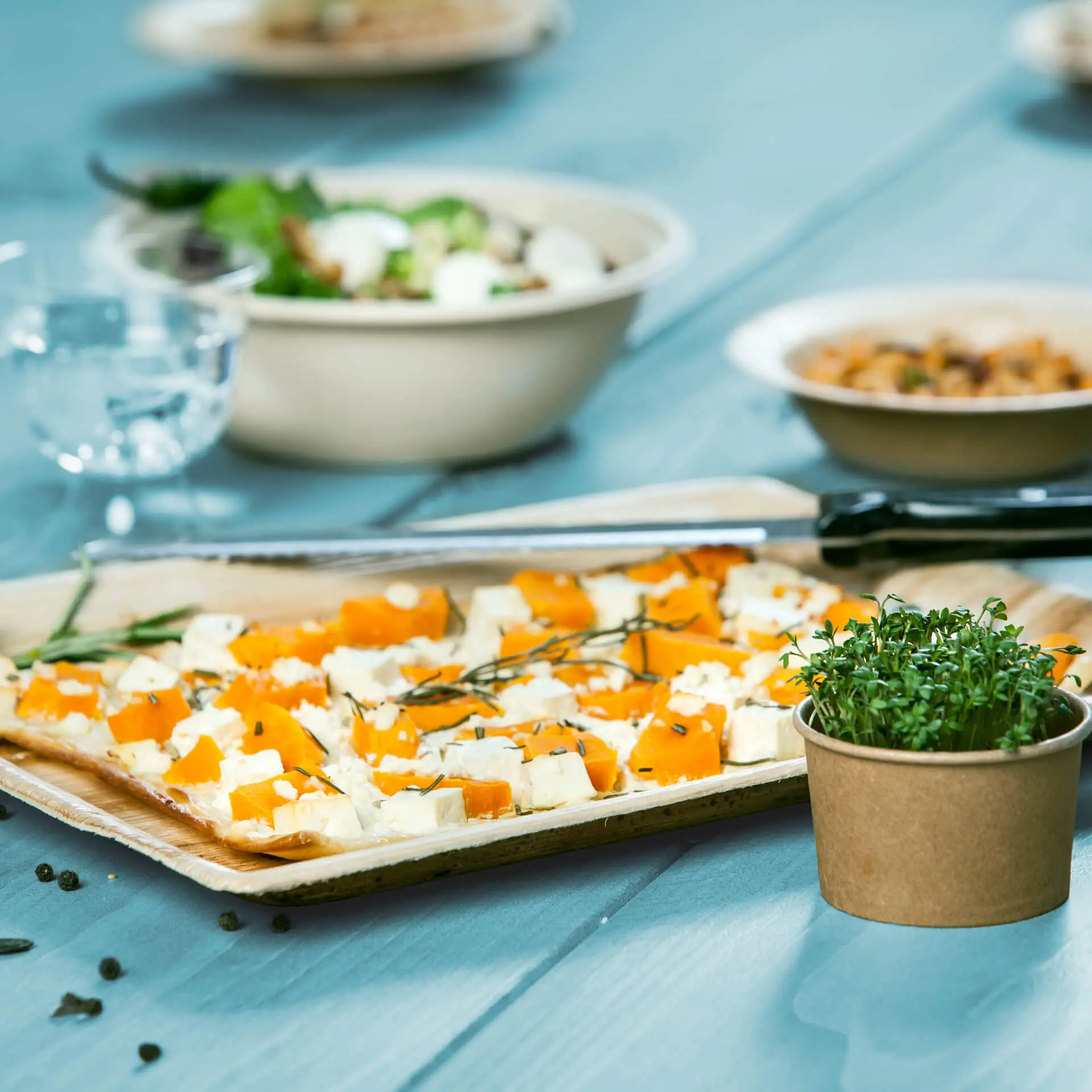 Palm leaf tray "Palmware®" 32.5 x 26.5 cm, ½ Gastro-Norm dtw054501-palmblatt-tablett-palmware-325-x-265-cm-gastro-norm-6