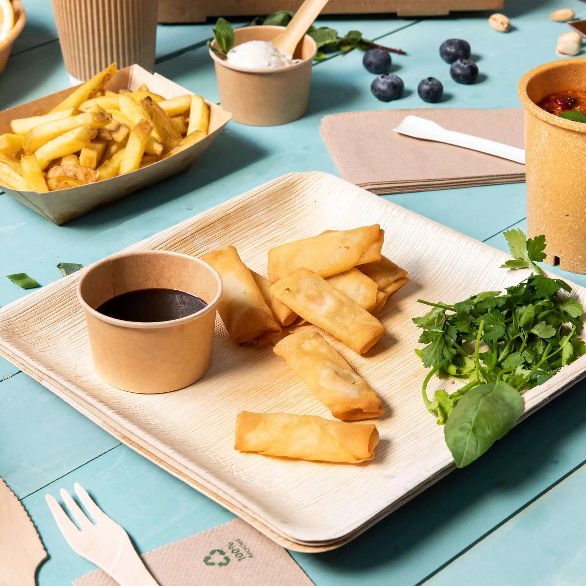 Palm leaf plates "Palmware®" 18 x 18 cm, square dtw05348-palmblatt-teller-palmware-18-x-18-cm-quadratisch-6