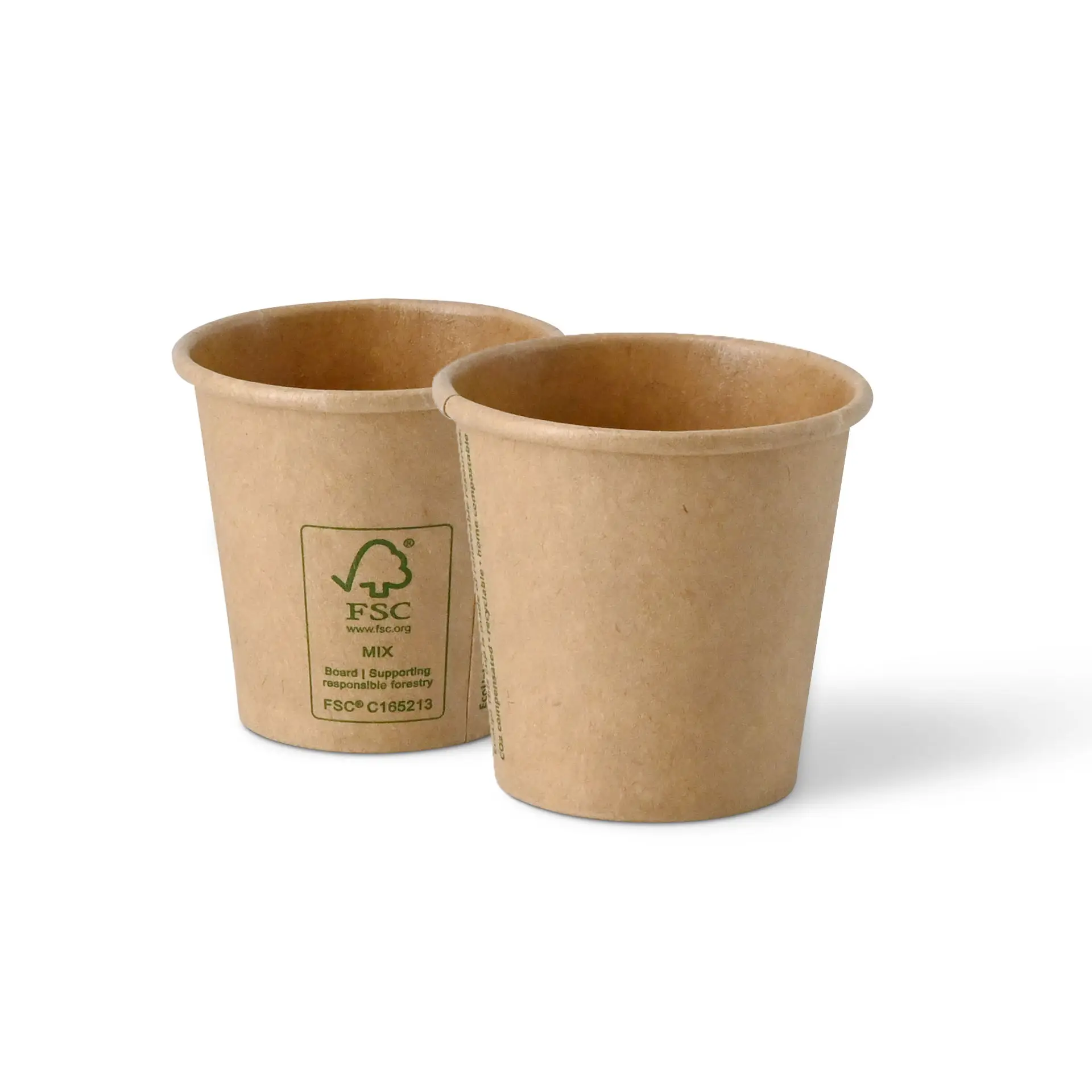 2 oz Paper cups, Ø 50 mm, brown