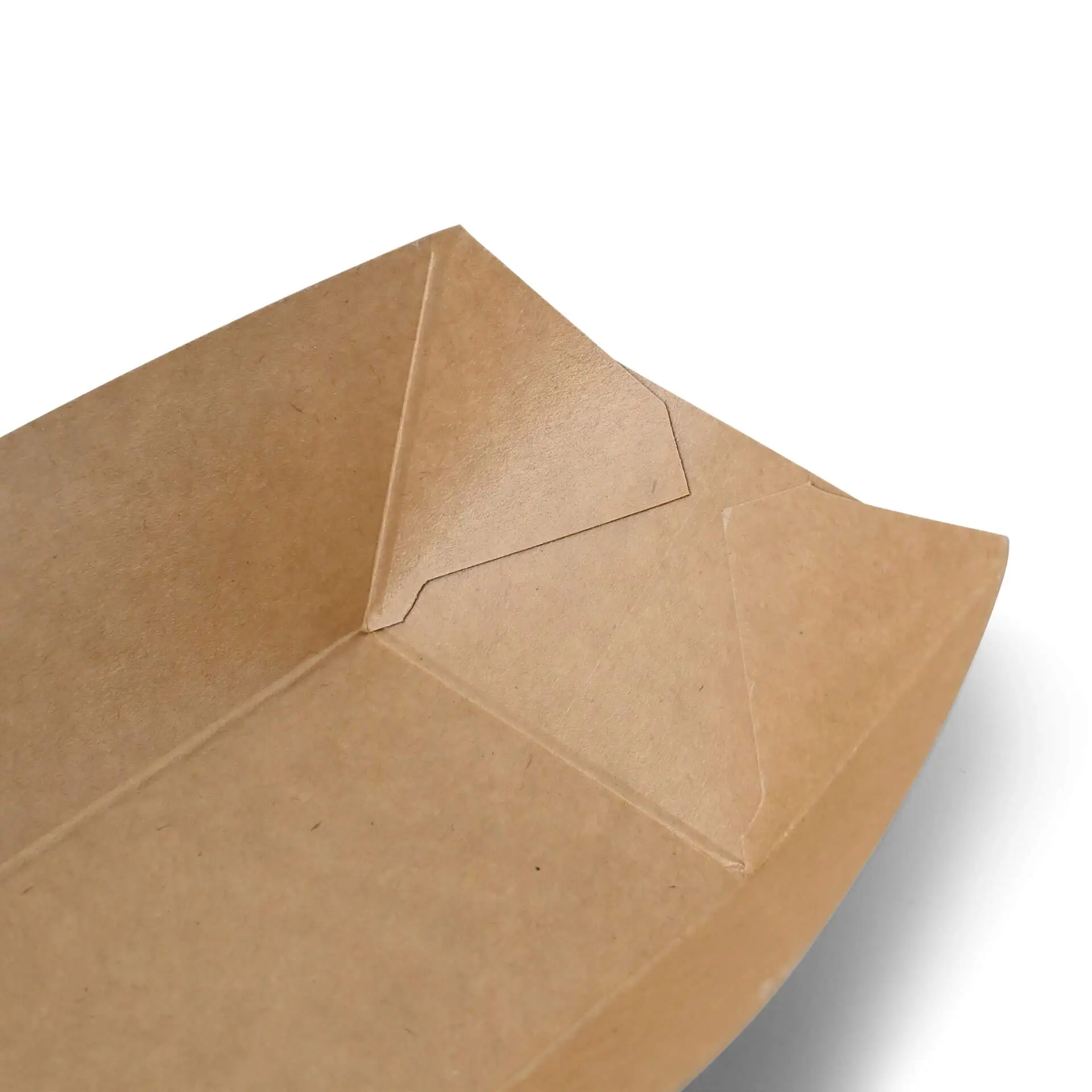 Cardboard Snack Tray 200 ml, 13 x 10 x 3 cm, brown