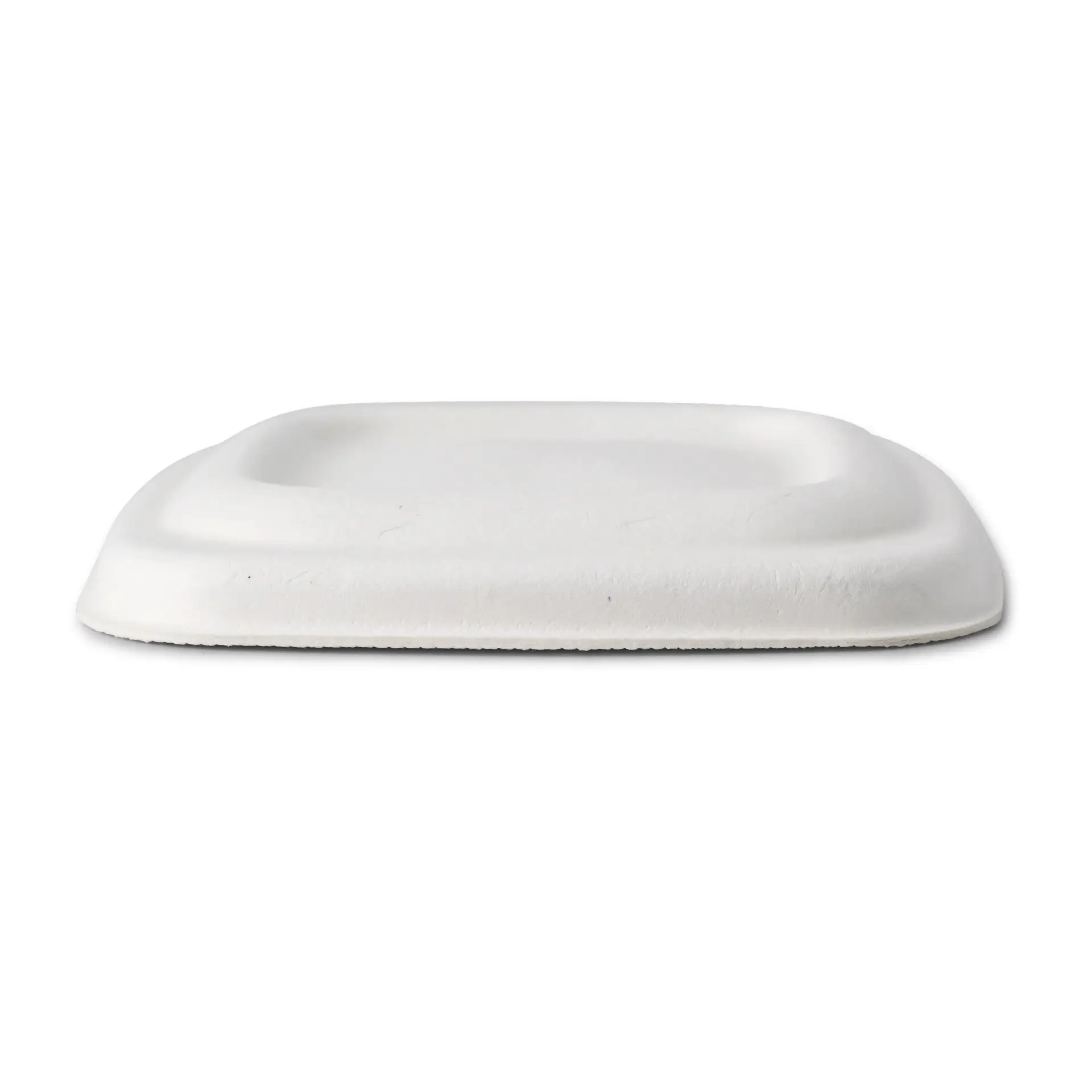 Sugarcane lids 80 x 80 mm, square
