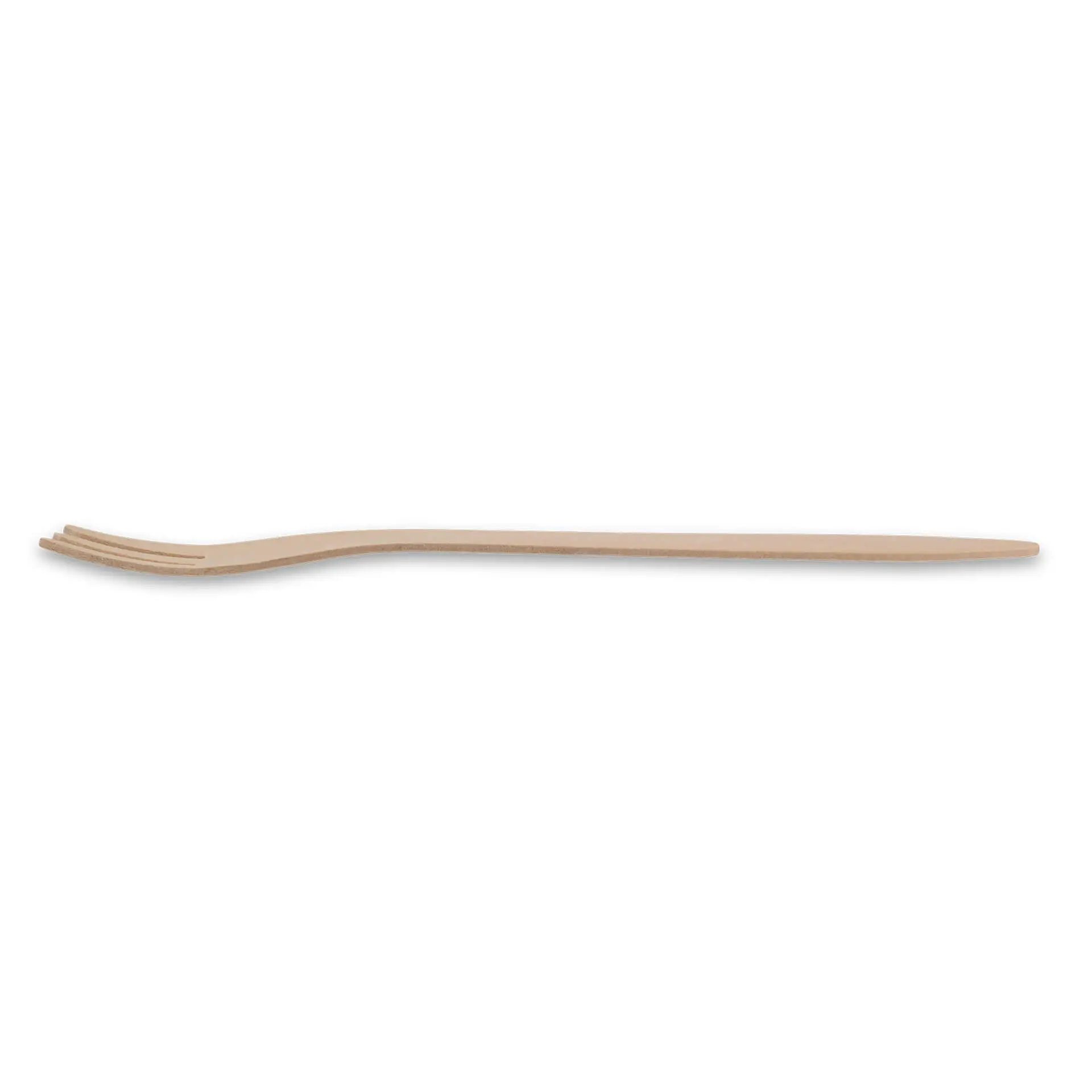 Wooden forks (Premium) 18 cm, bio-coated