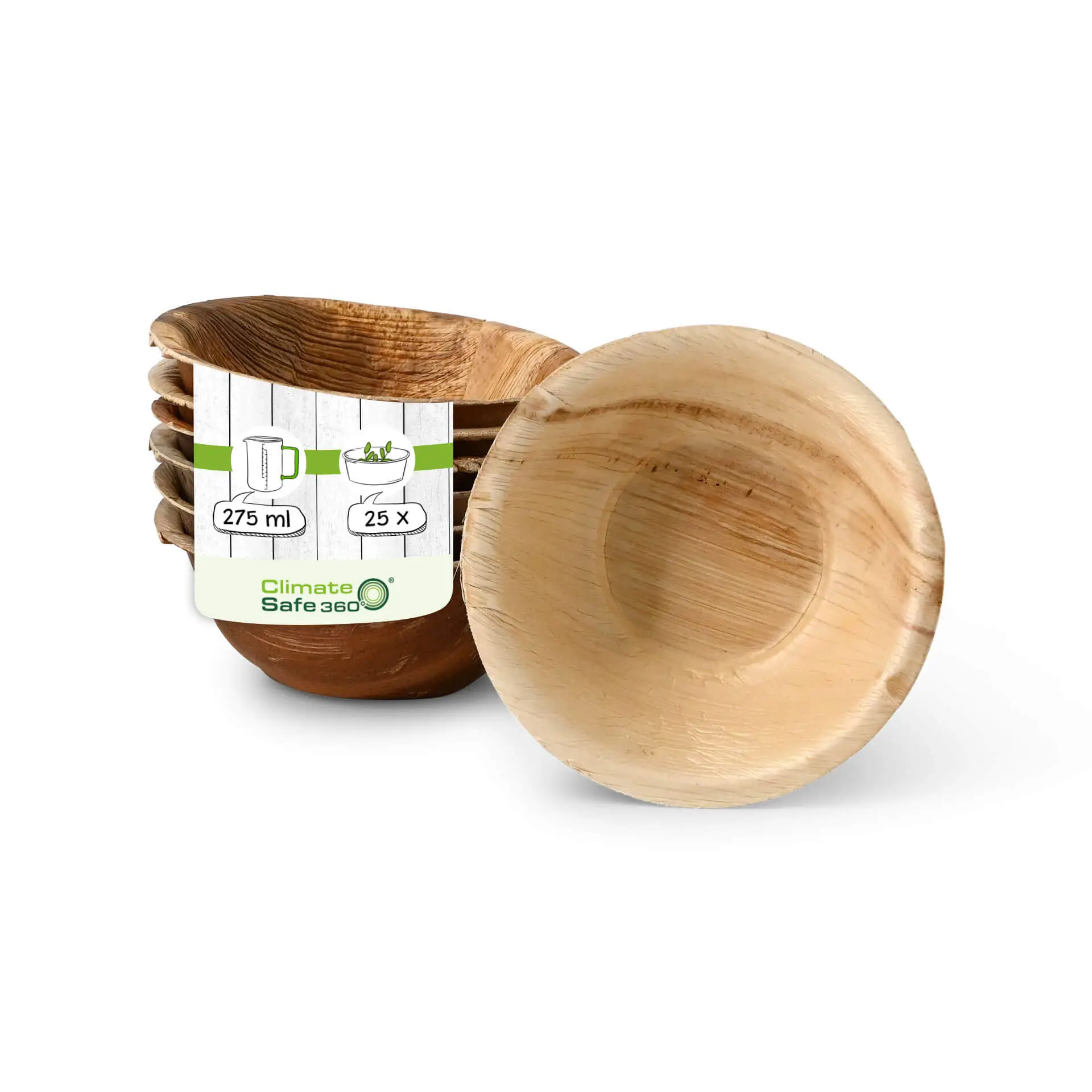 Palm leaf bowls "Palmware®" 275 ml, round Palm leaf bowls "Palmware®" 275 ml, round